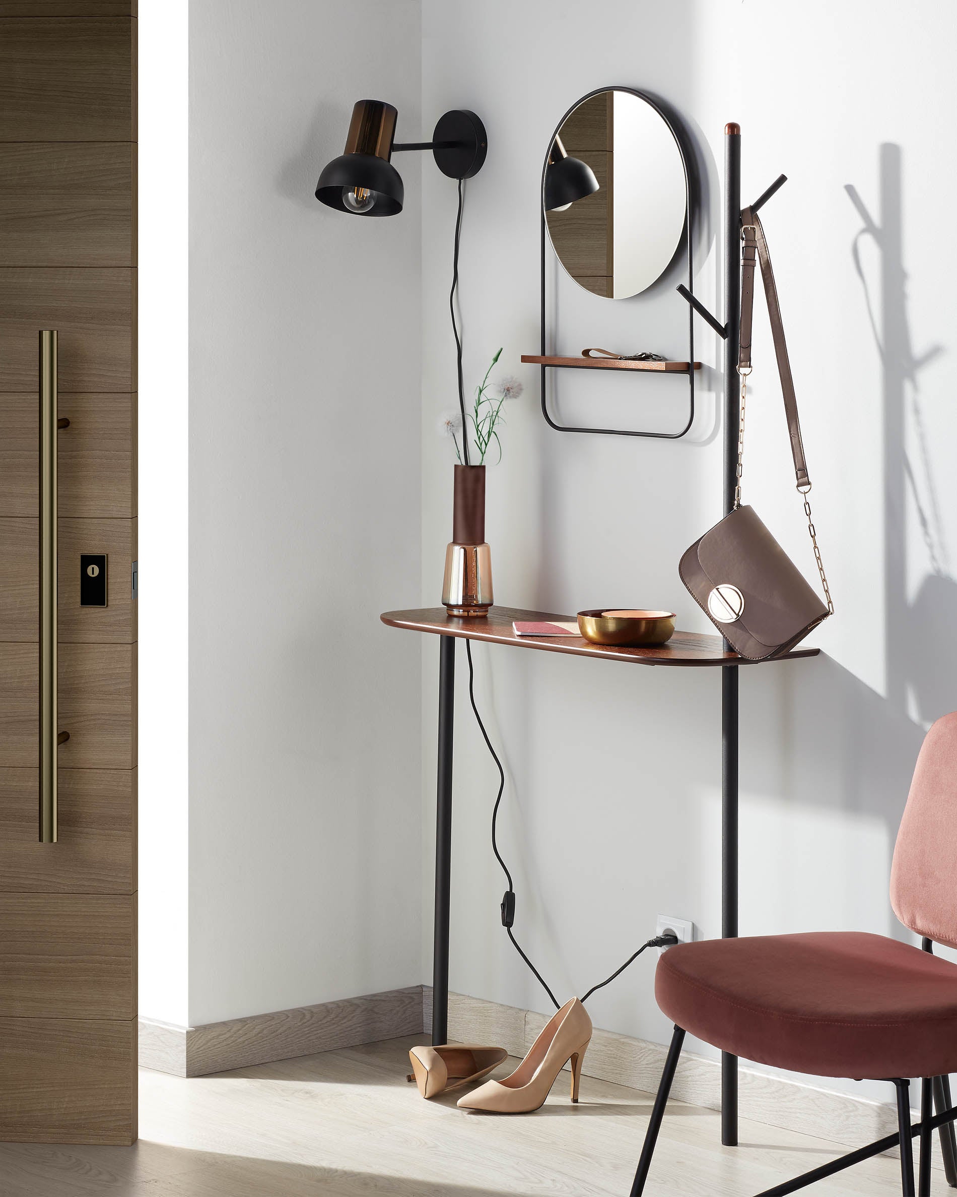 Marcolina console and coat rack 80 x 160 cm - Lifestyle
