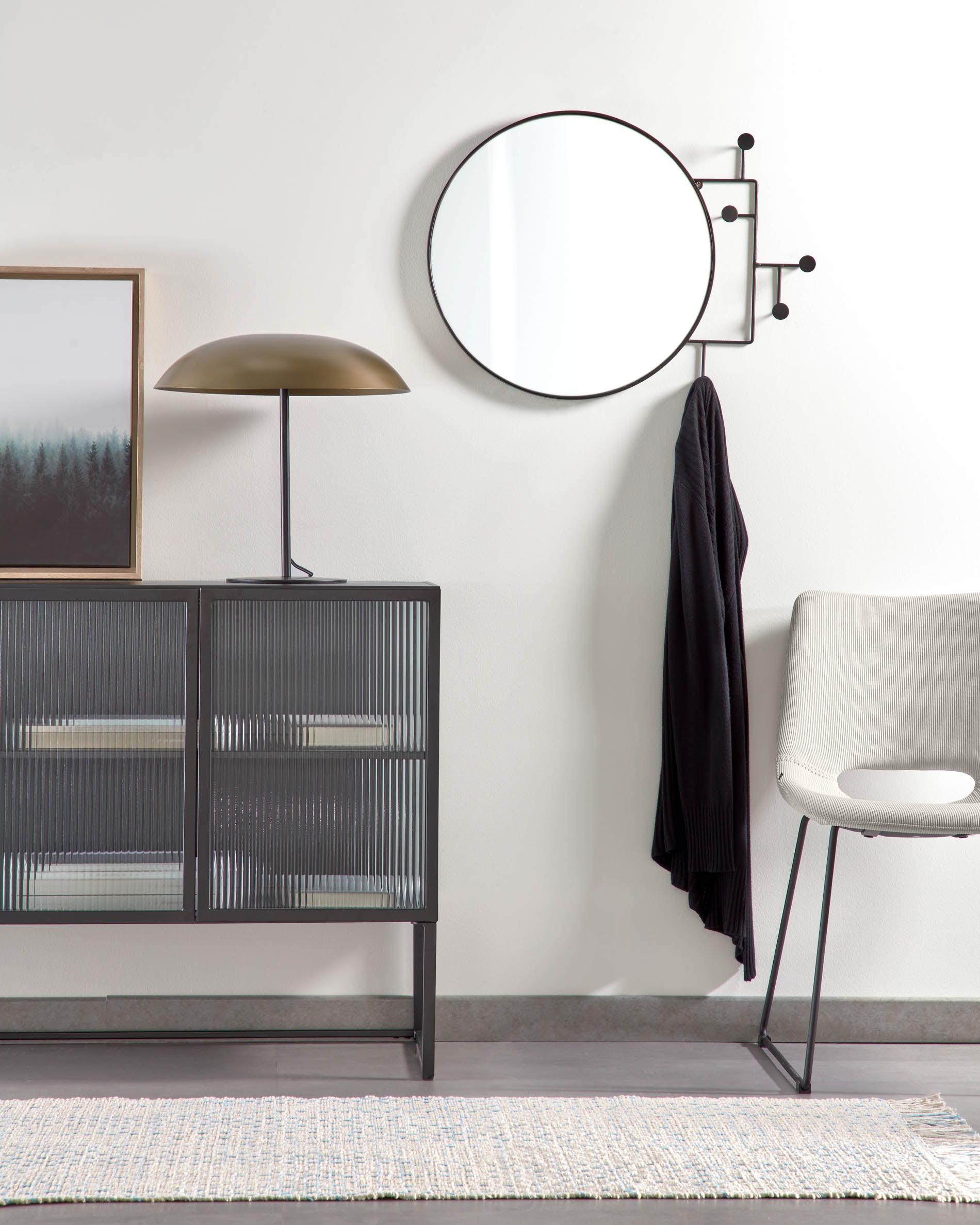 Carlisa table lamp in metal - Lifestyle