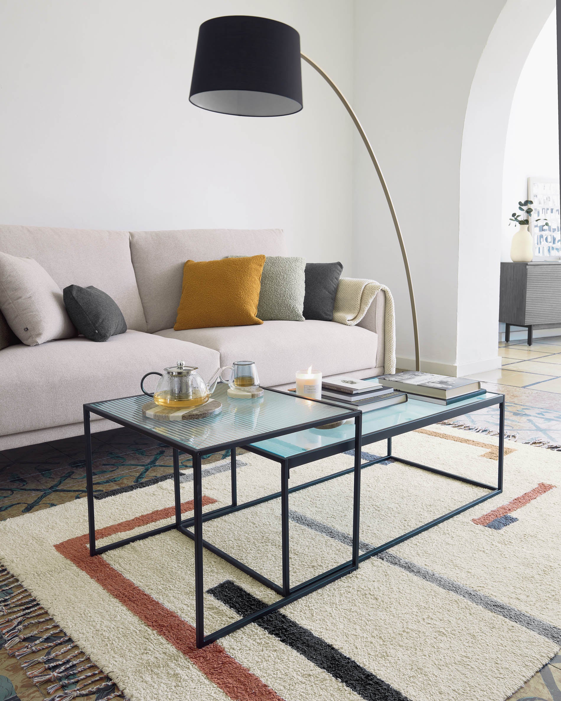 Akemi set of 2 coffee table - Lifestyle