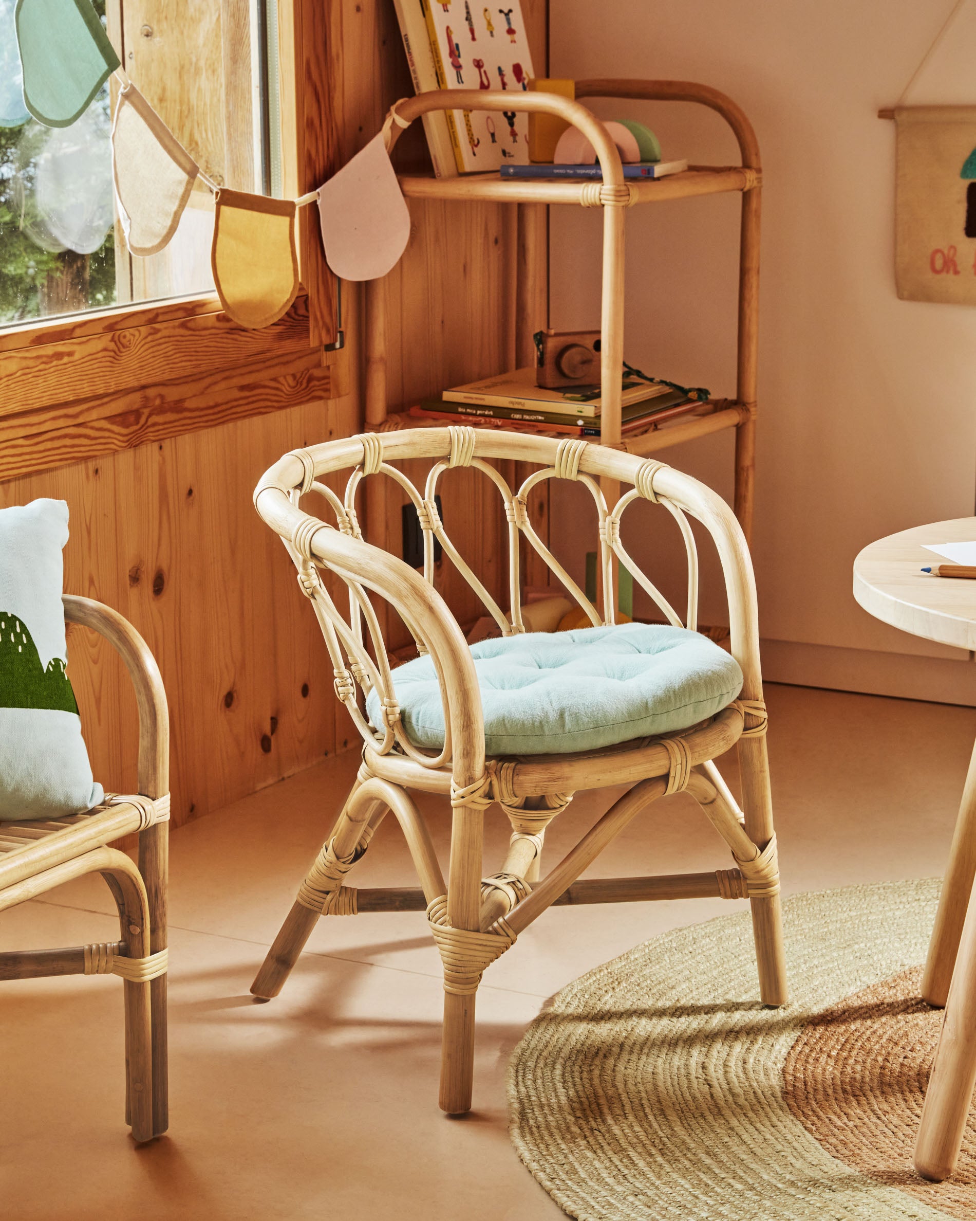 Lumila rattan children’s chair - Lifestyle