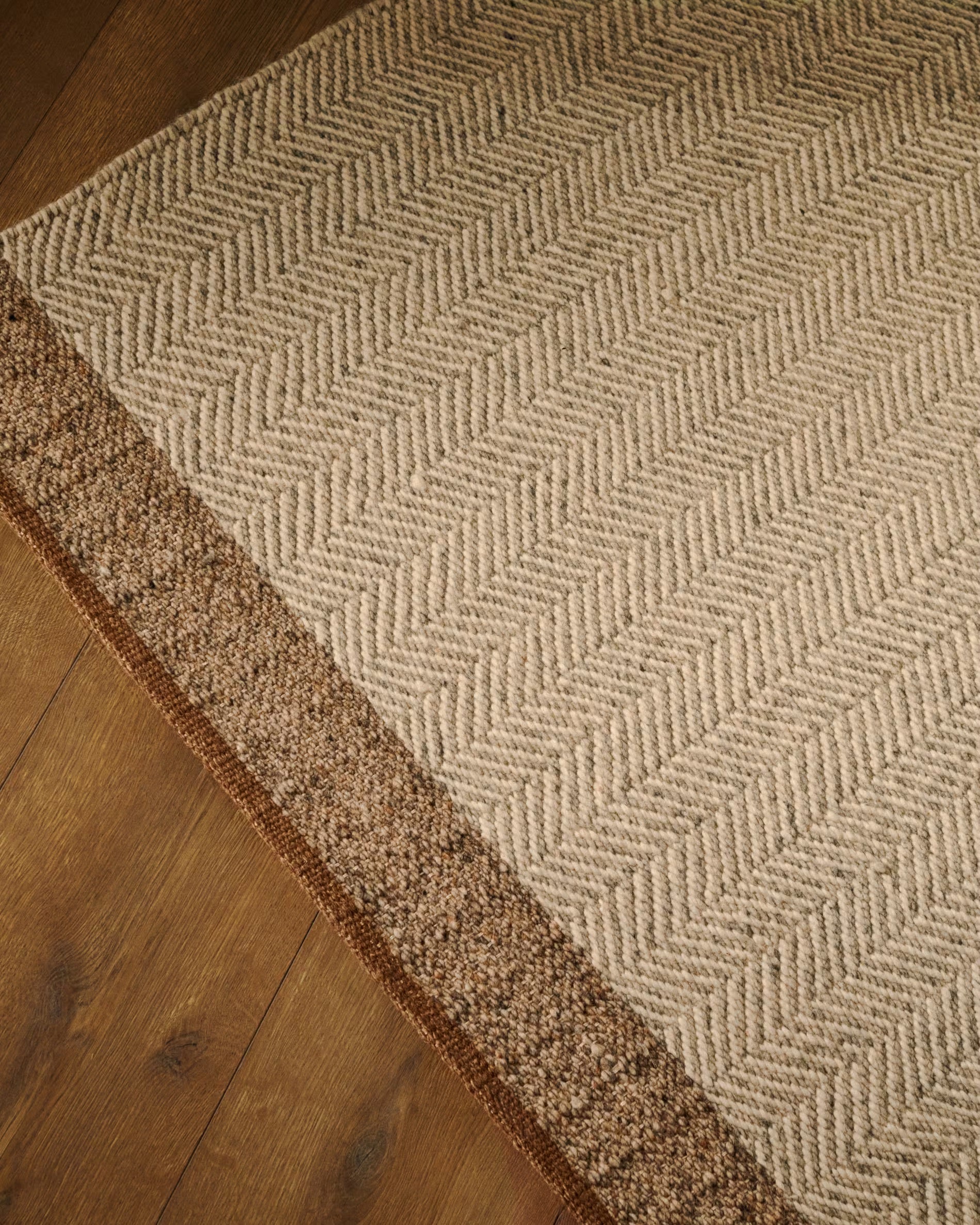 Nifelia bézs gyapjú szőnyeg, 200 x 300 cm
