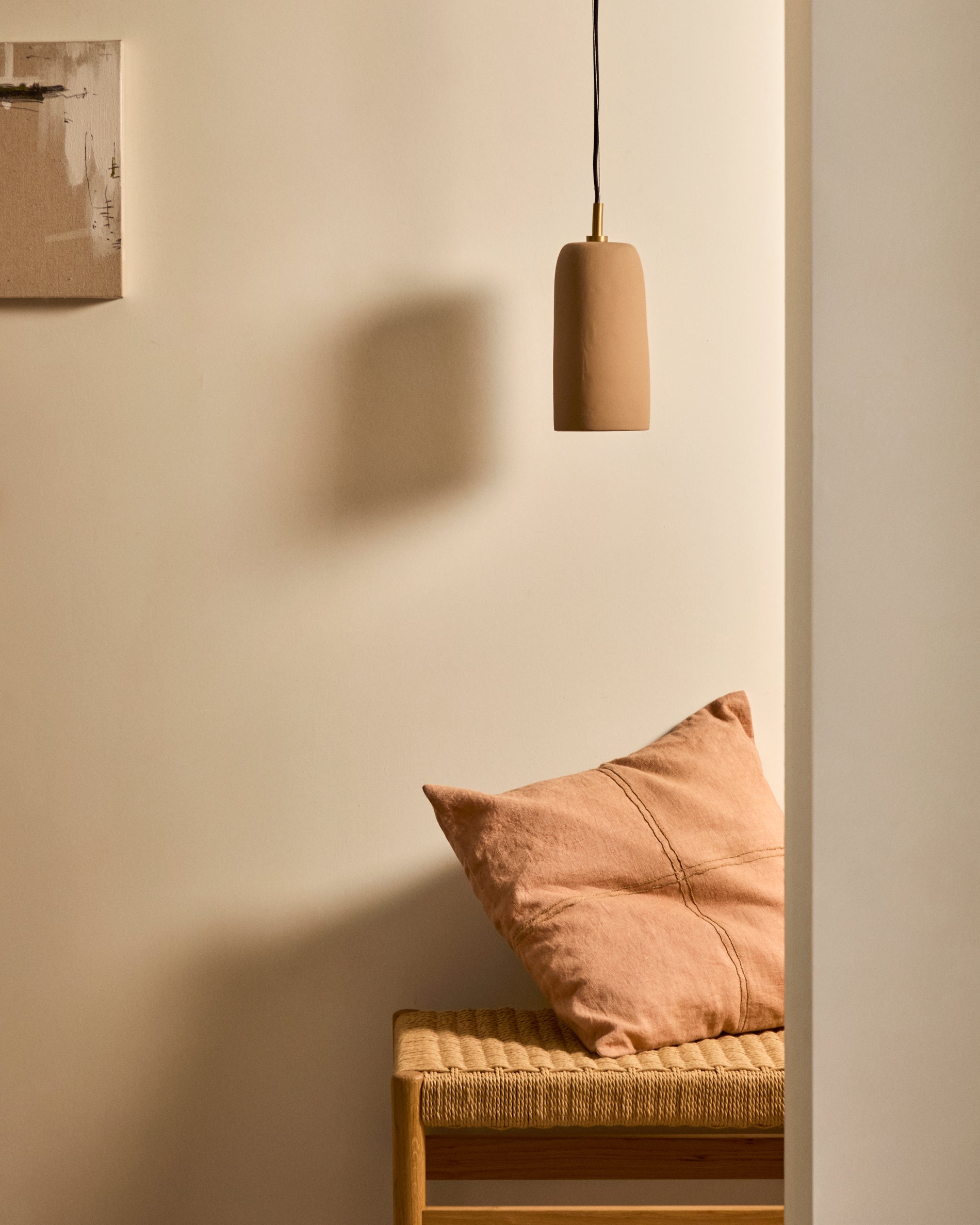 Madsen Terracotta ceiling lamp Ø 13 cm - Lifestyle