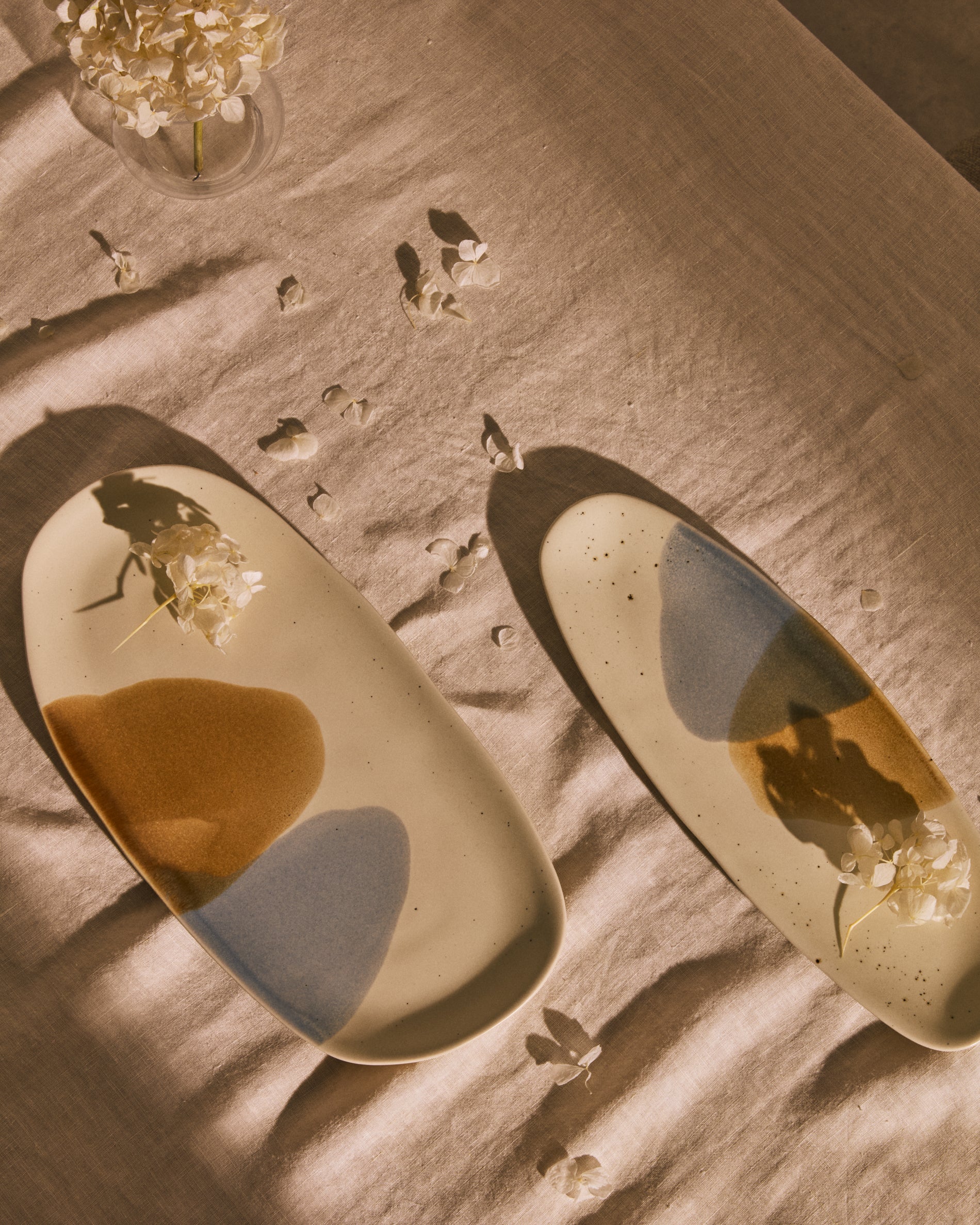 Multicoloured ceramic Miglo dish - Lifestyle