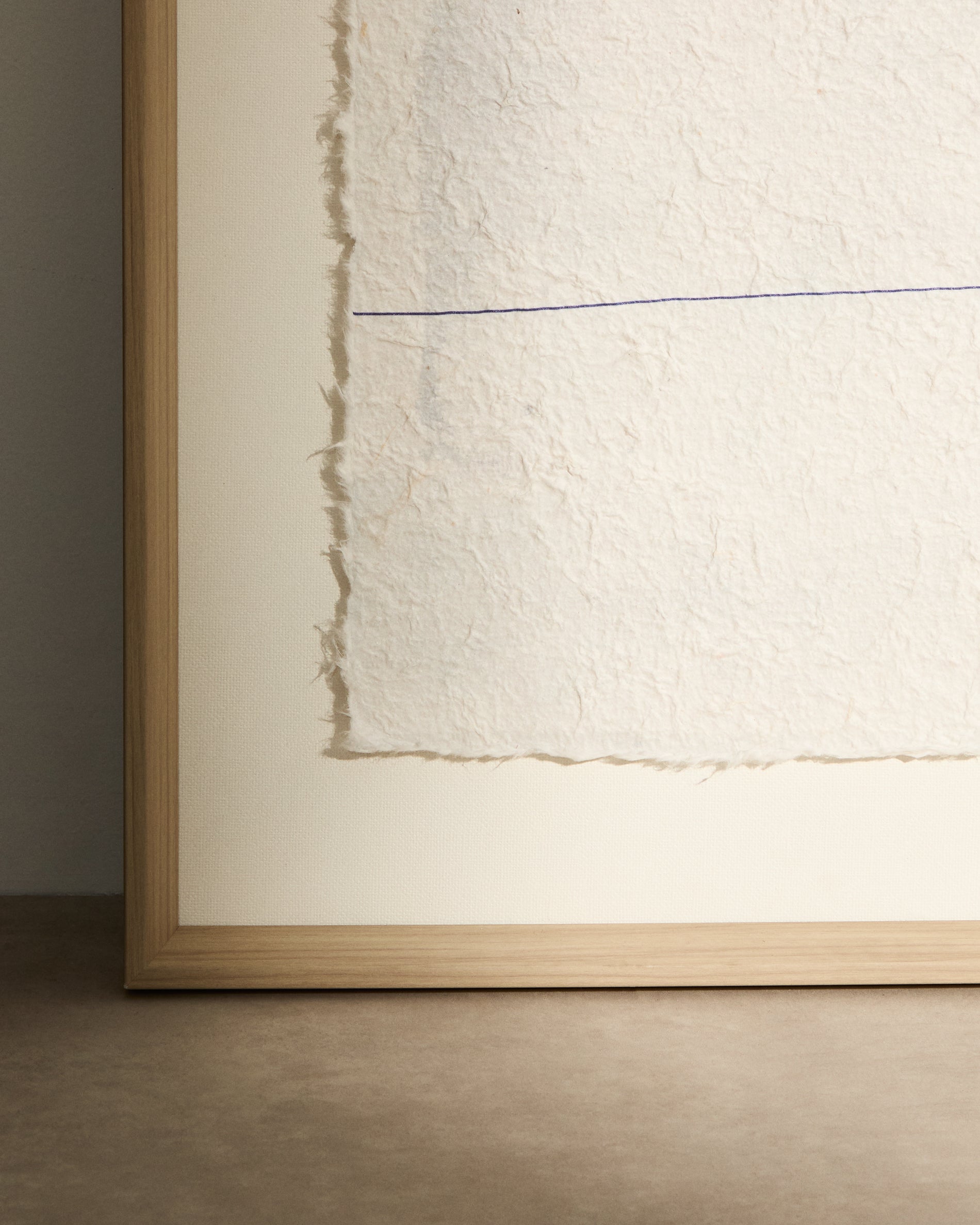 Durkan white picture on recycled paper 50 x 70cm - Lifestyle