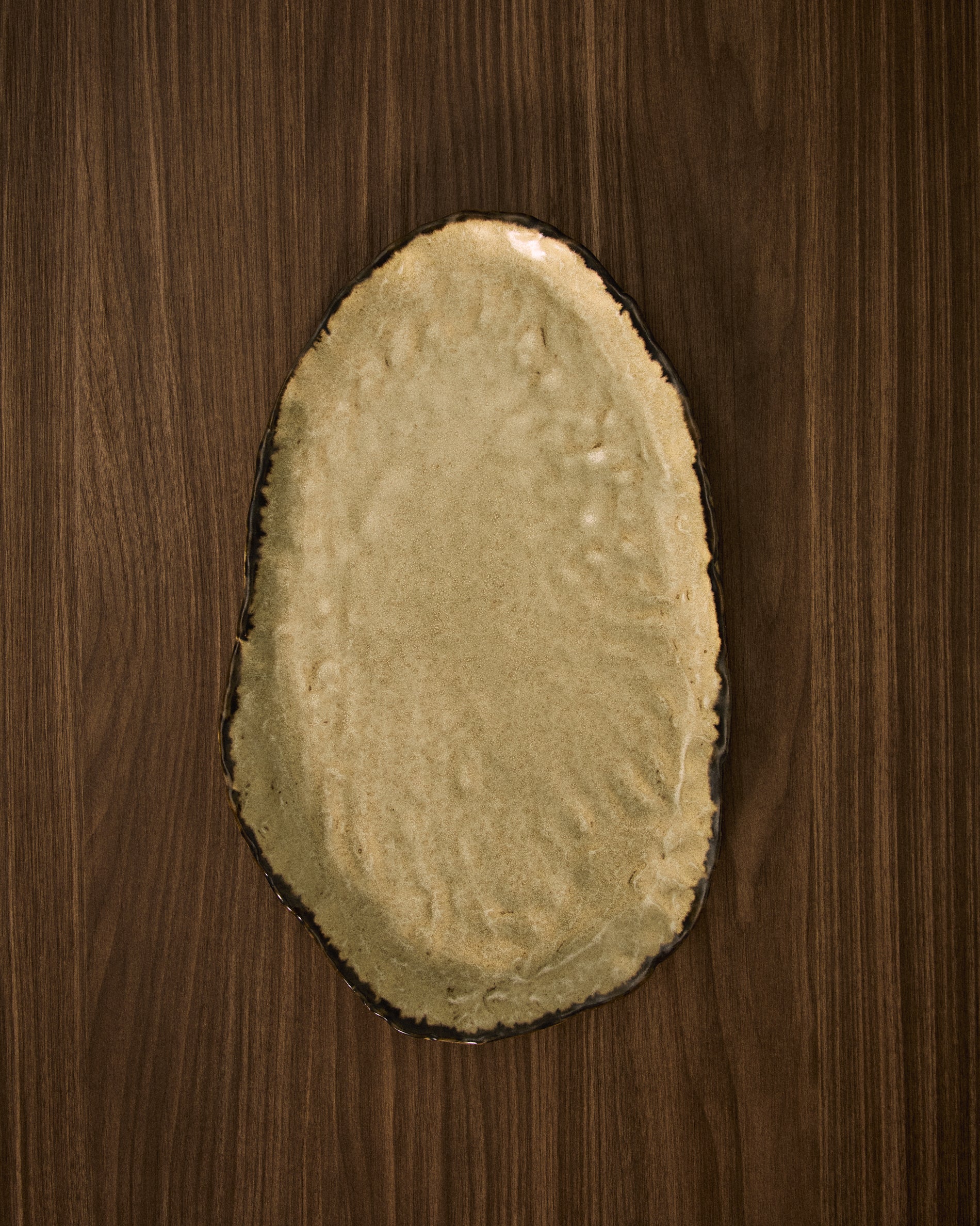 Abela tray in brown ceramic - Lifestyle