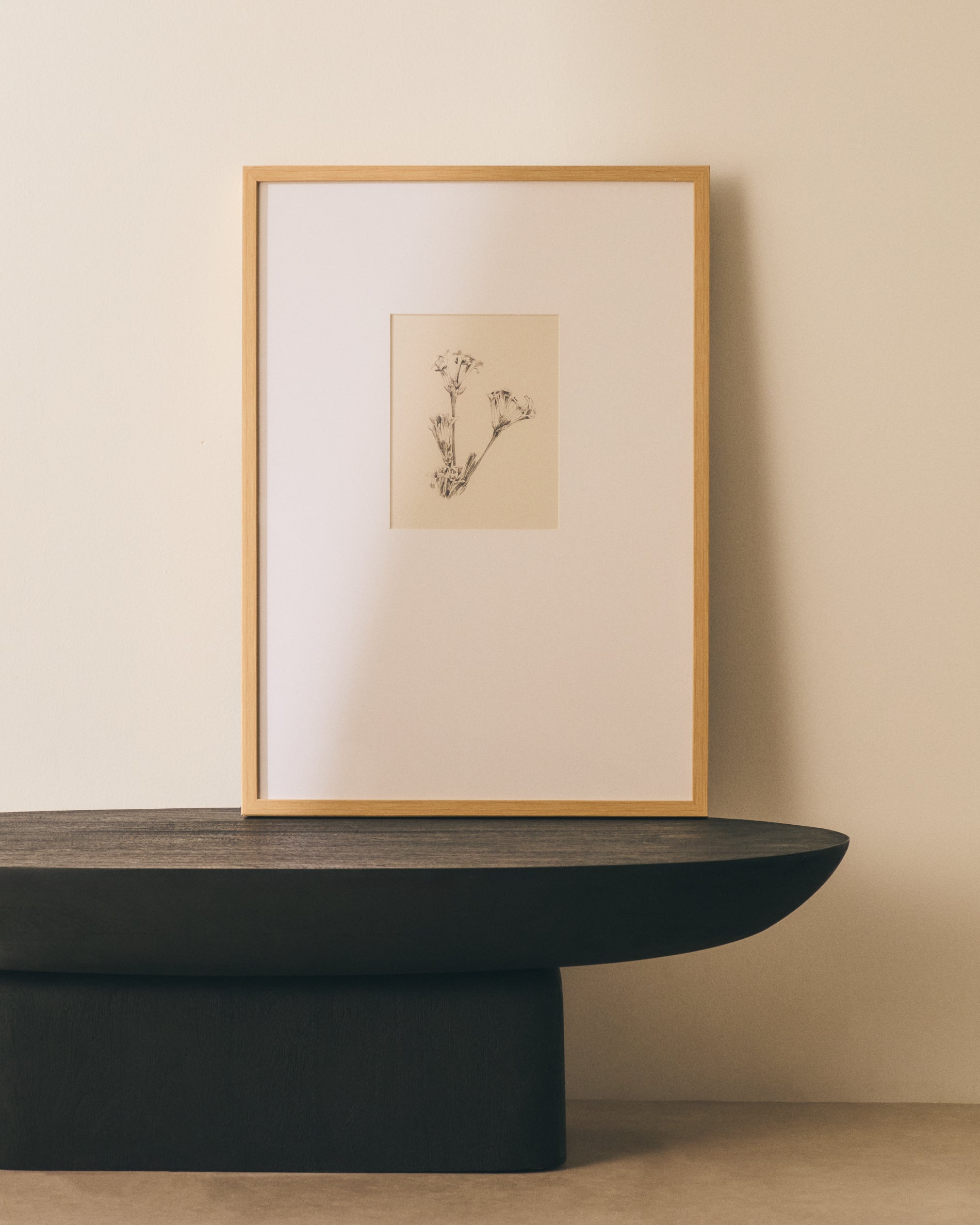 Lirena picture with botanical illustration 50 x 70cm - Lifestyle