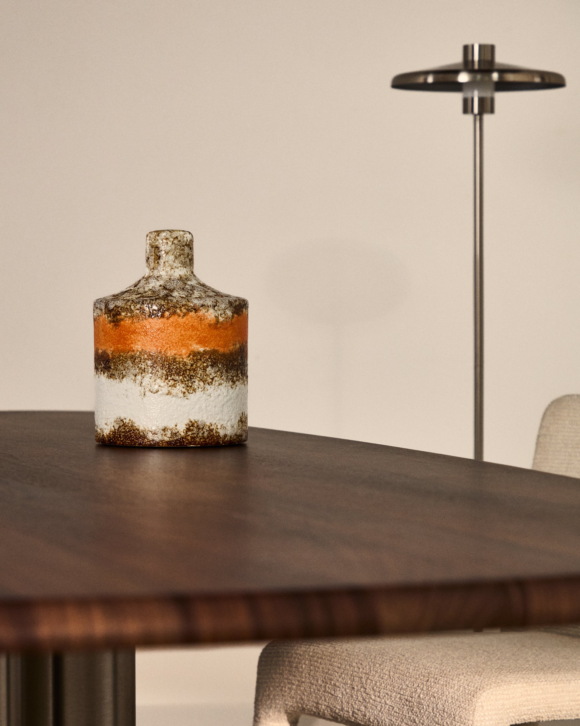 Estin multicolour ceramic vase 25 cm - Lifestyle