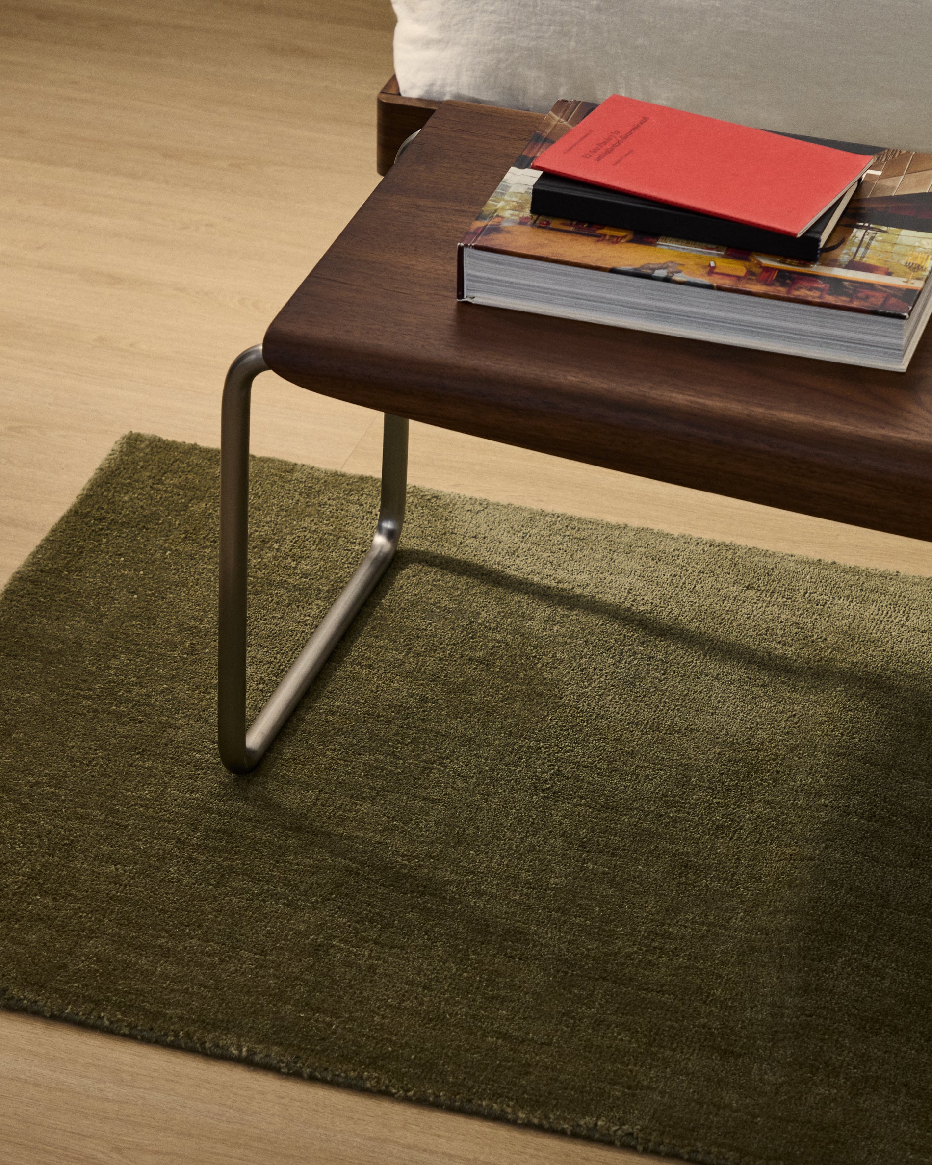 Empuries green runner rug 80 x 200cm - Lifestyle
