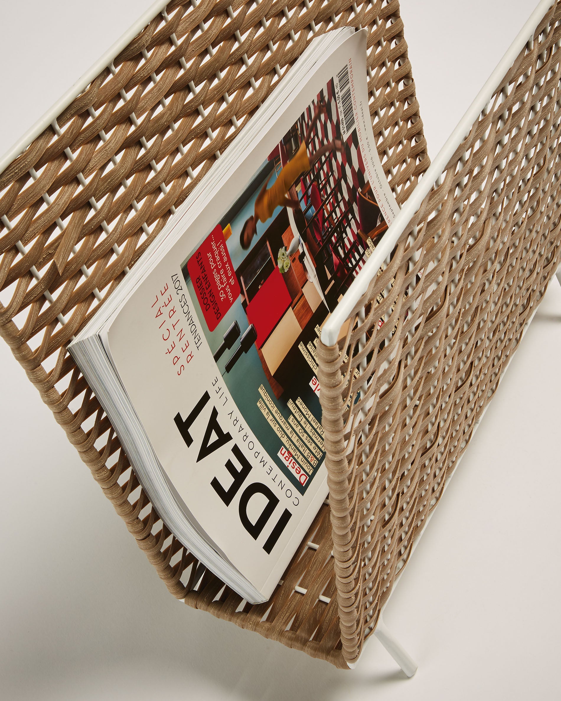 Shibori magazine rack - Detail