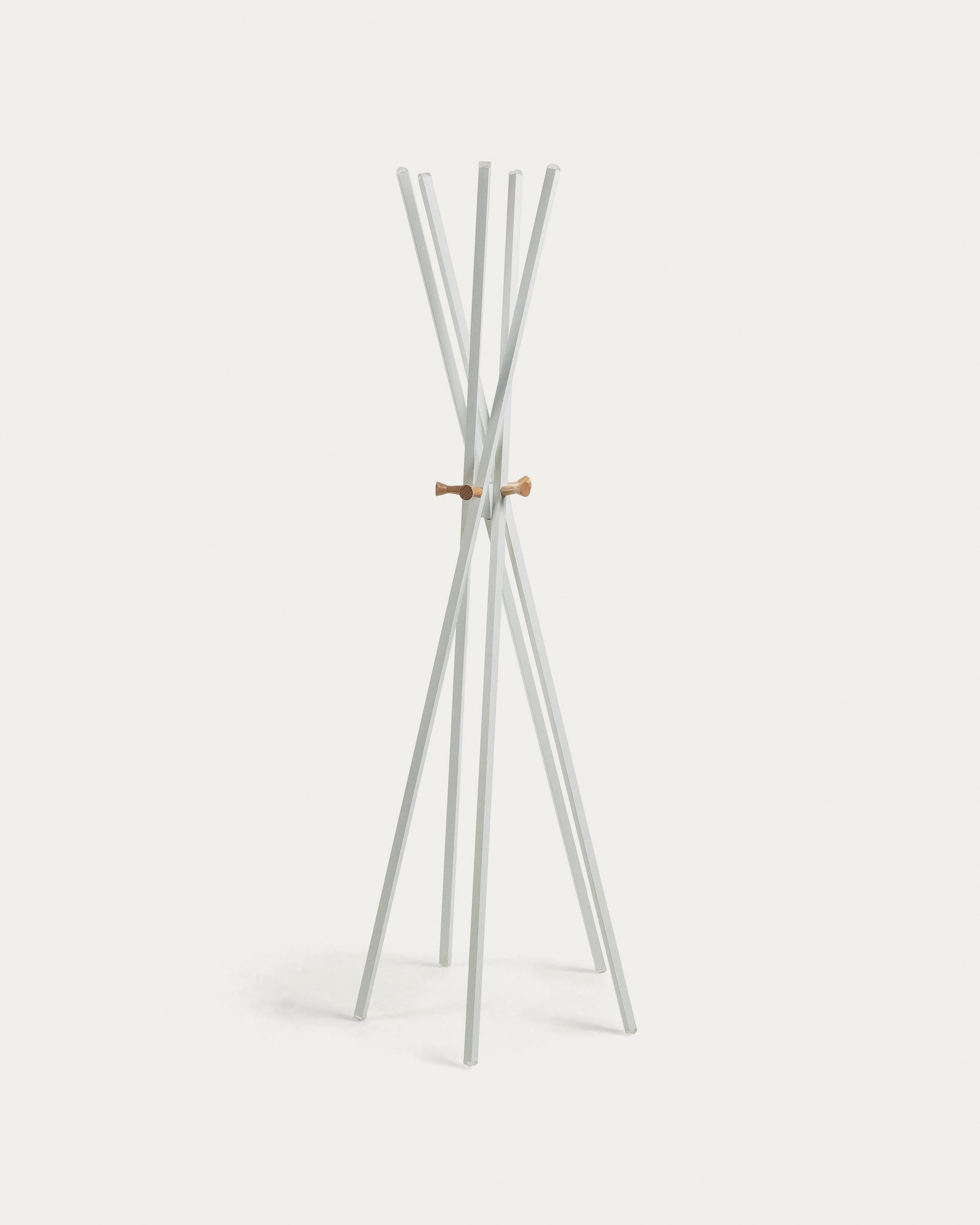 Chelsey white coat rack 170 cm - Product View