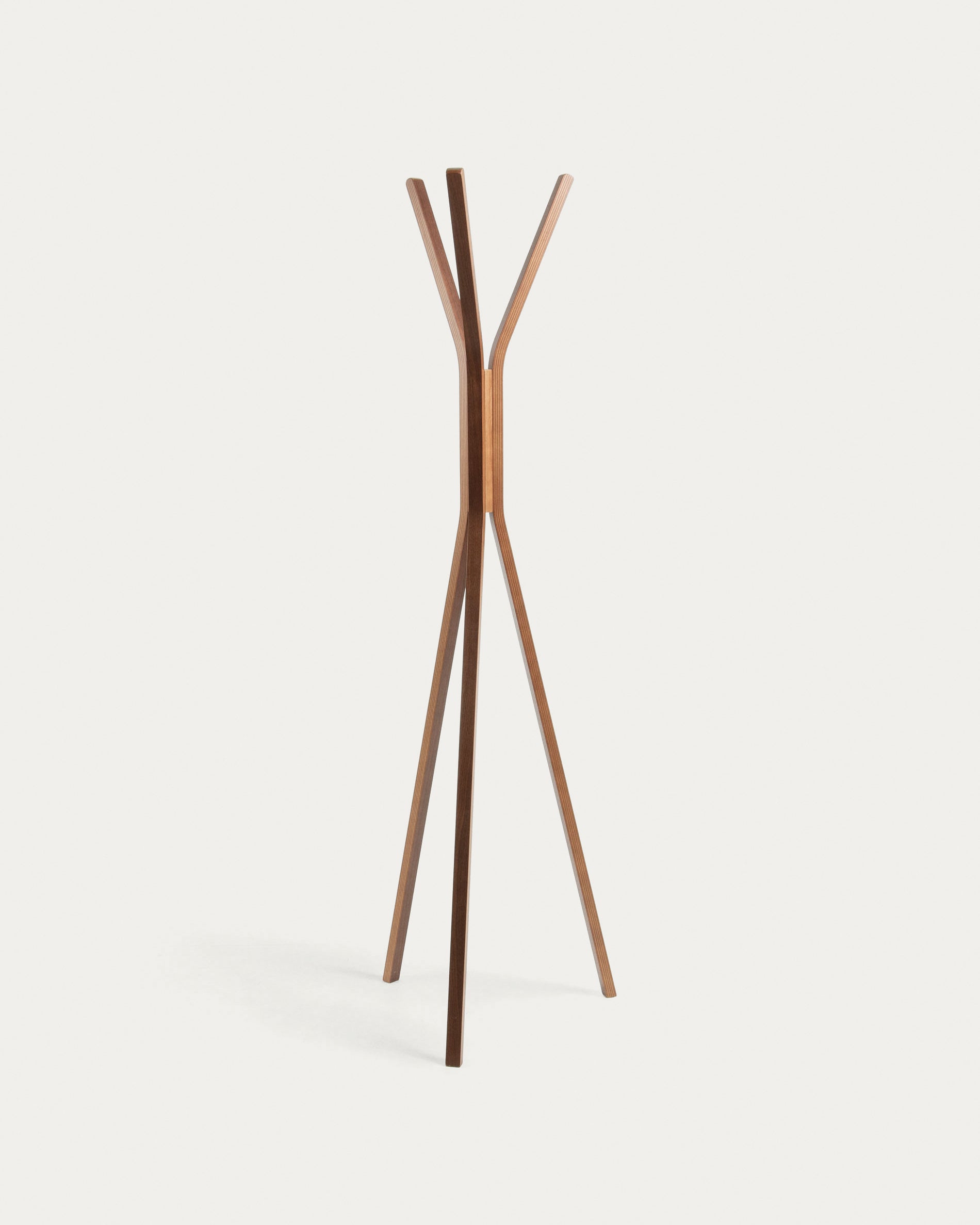 Chelsey solid rubber wood coat rack, 170 cm - Product View