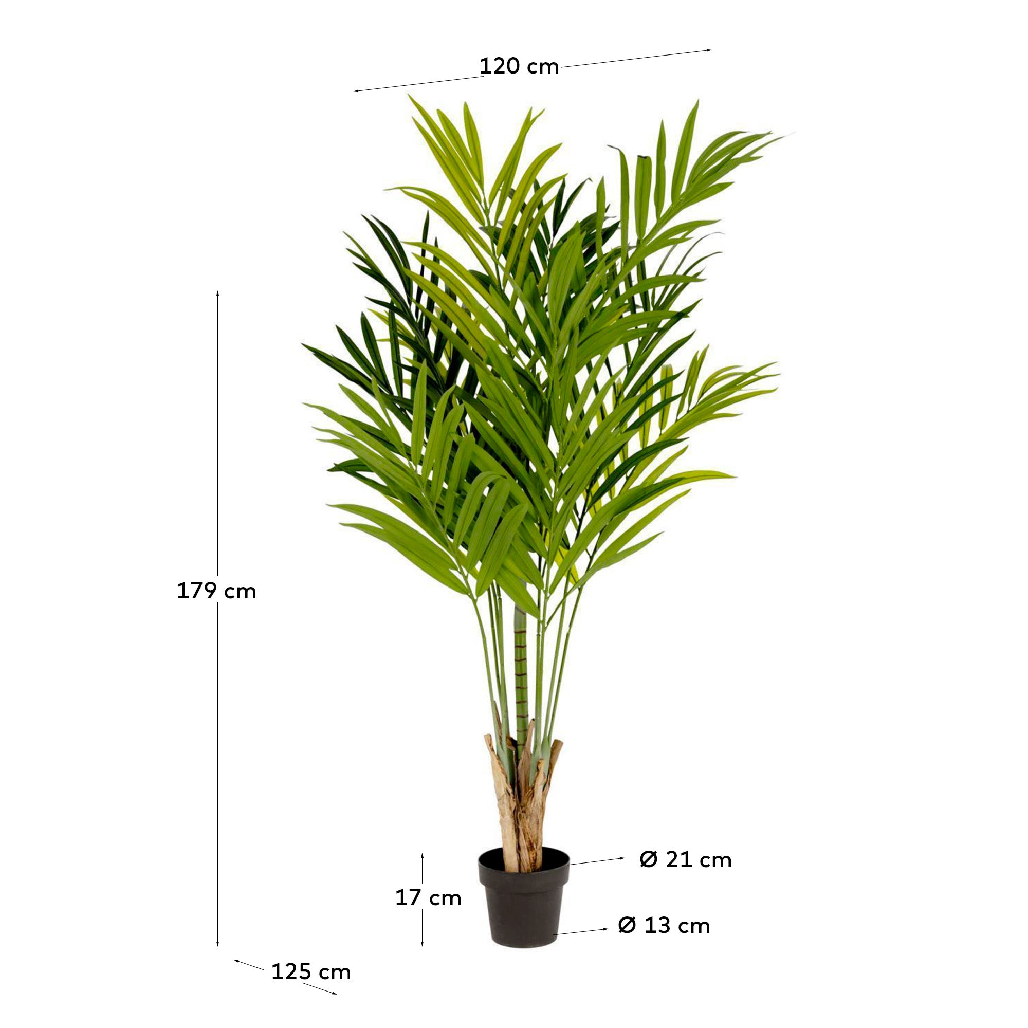 Artificial Bamboo Palmera 170 cm - Measurements