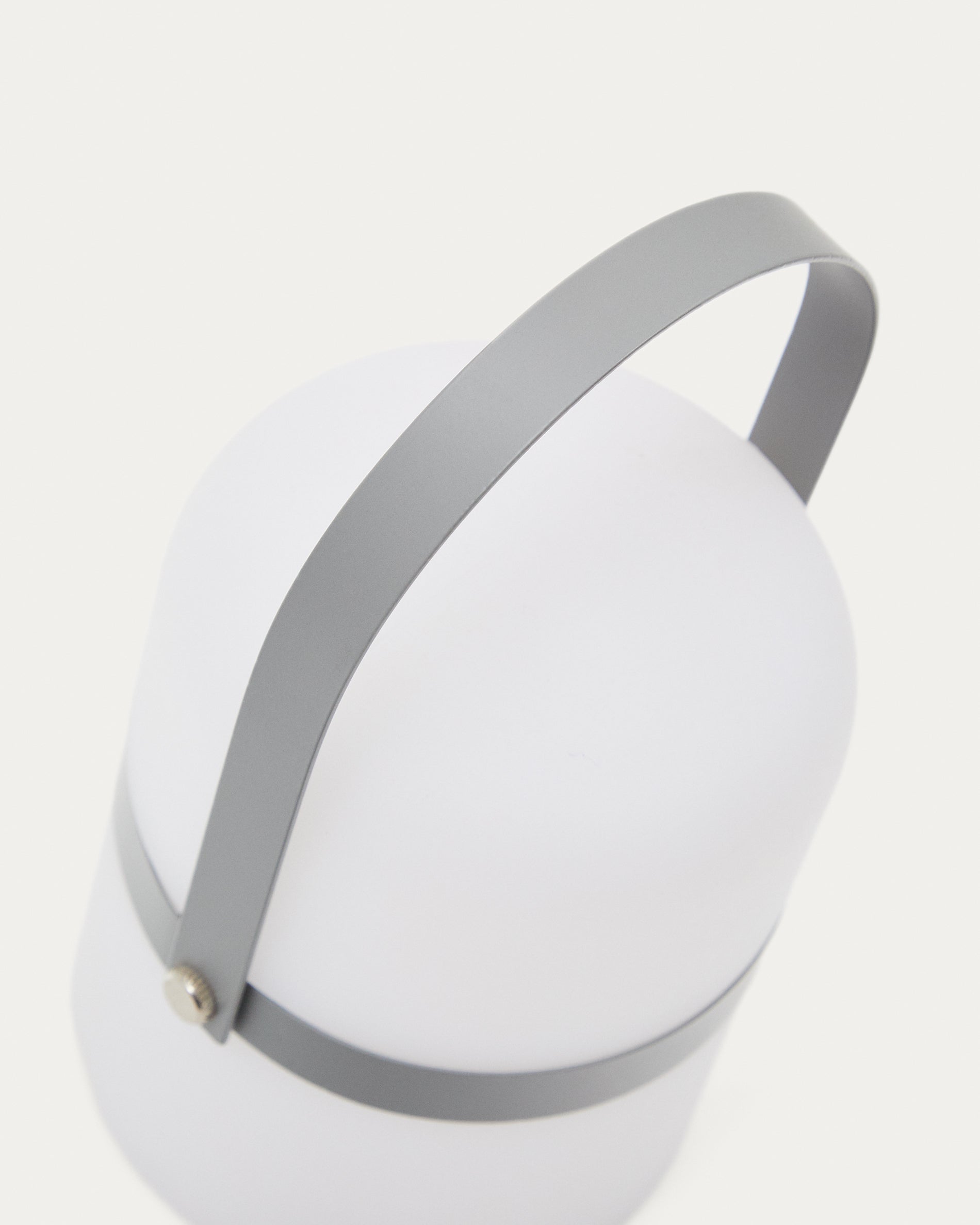 Ridley grey mini table lamp - Detail
