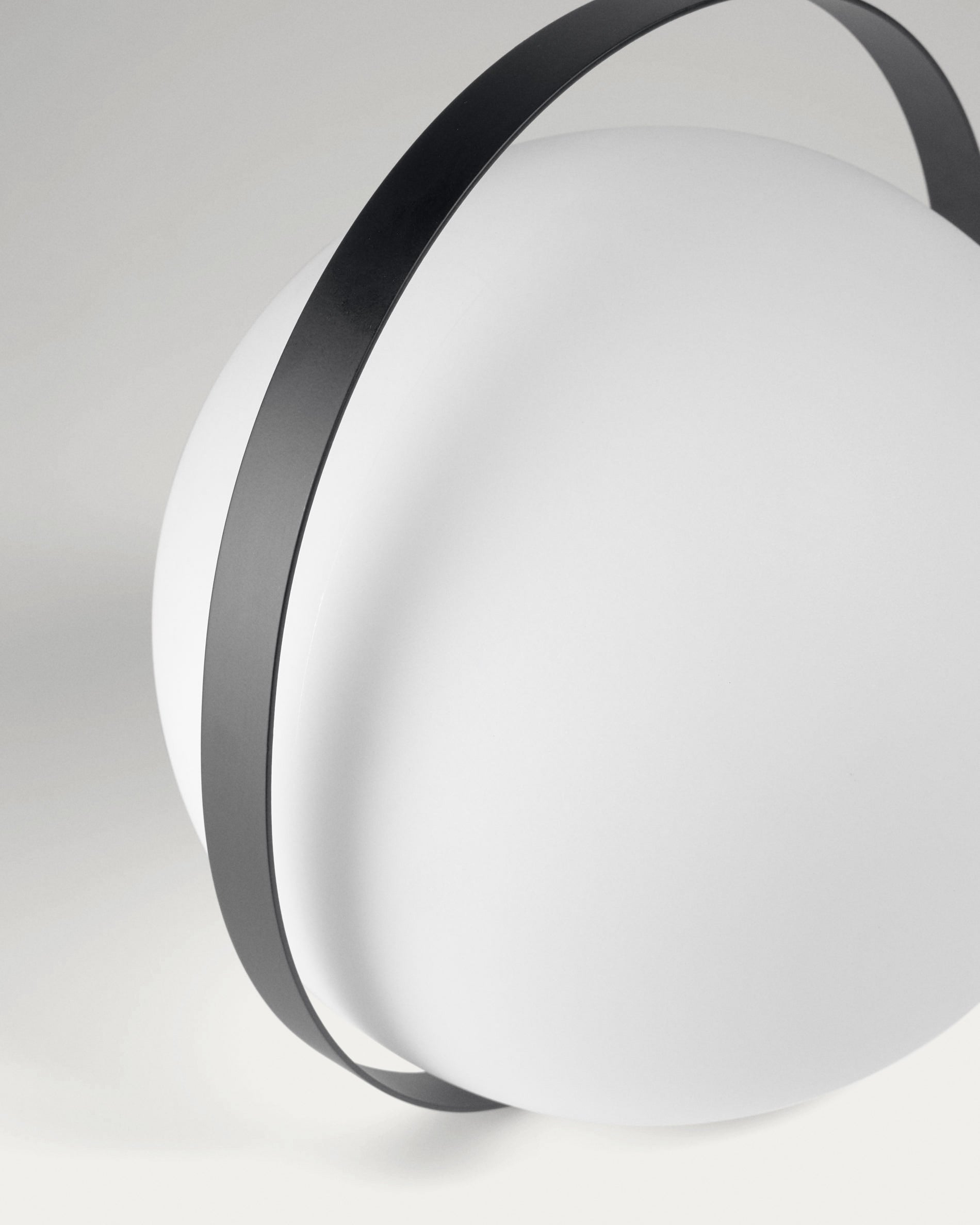 Dinesh table lamp with black steel flex - Detail