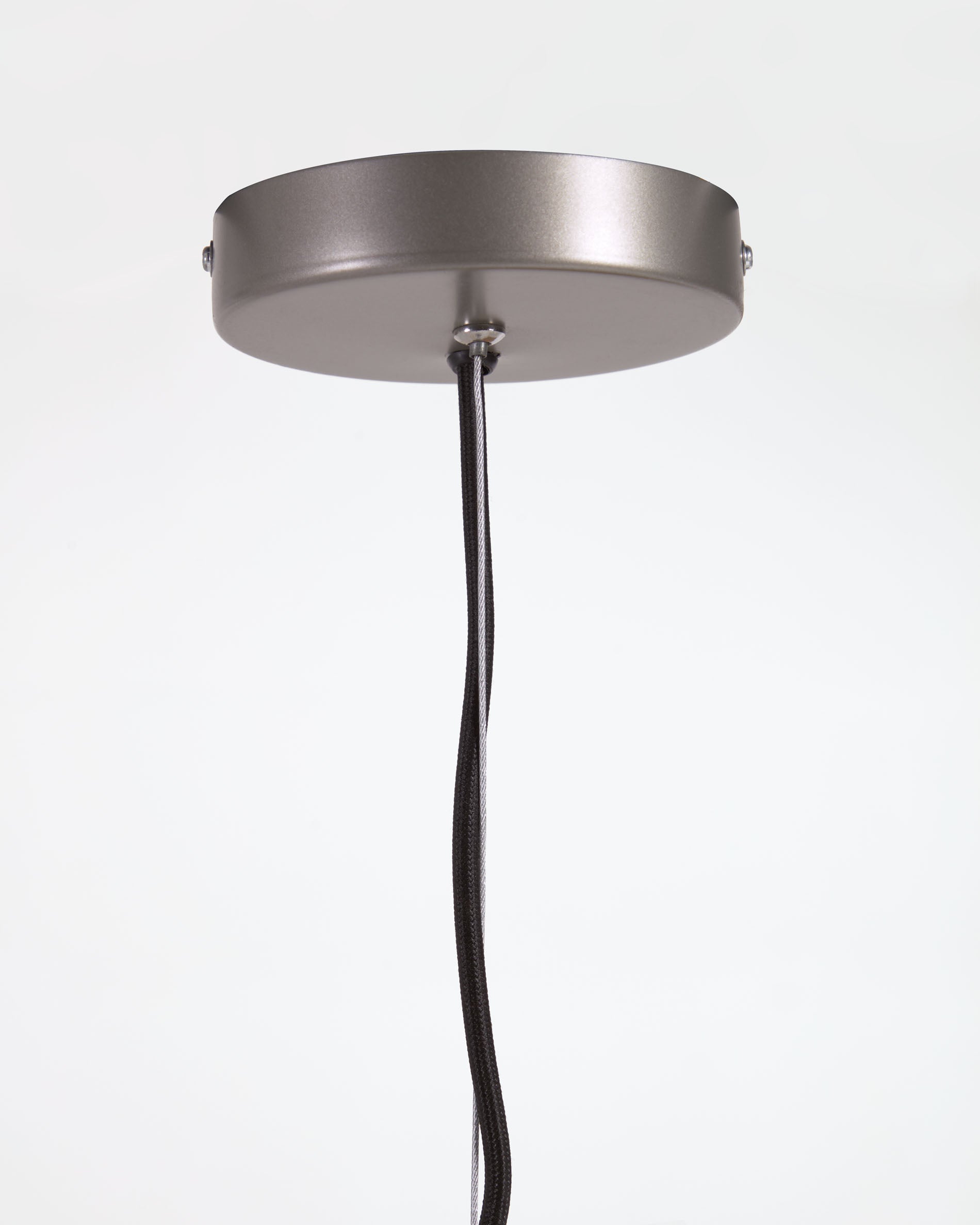 Neus ceiling lamp in metal with a grey finish - Detail