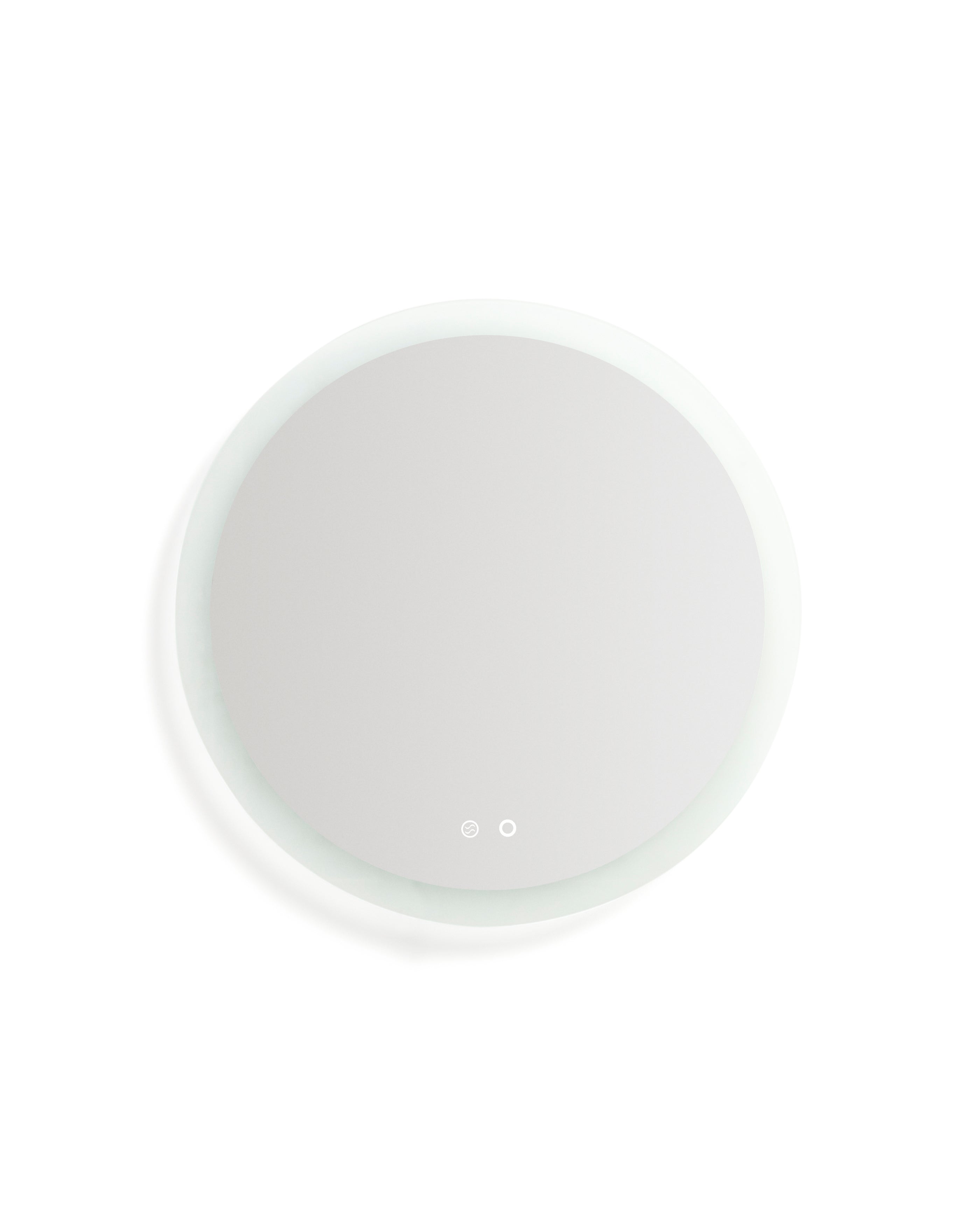 Mervi round bathroom mirror with LED light and anti-fog Ø 60cm - Product Image