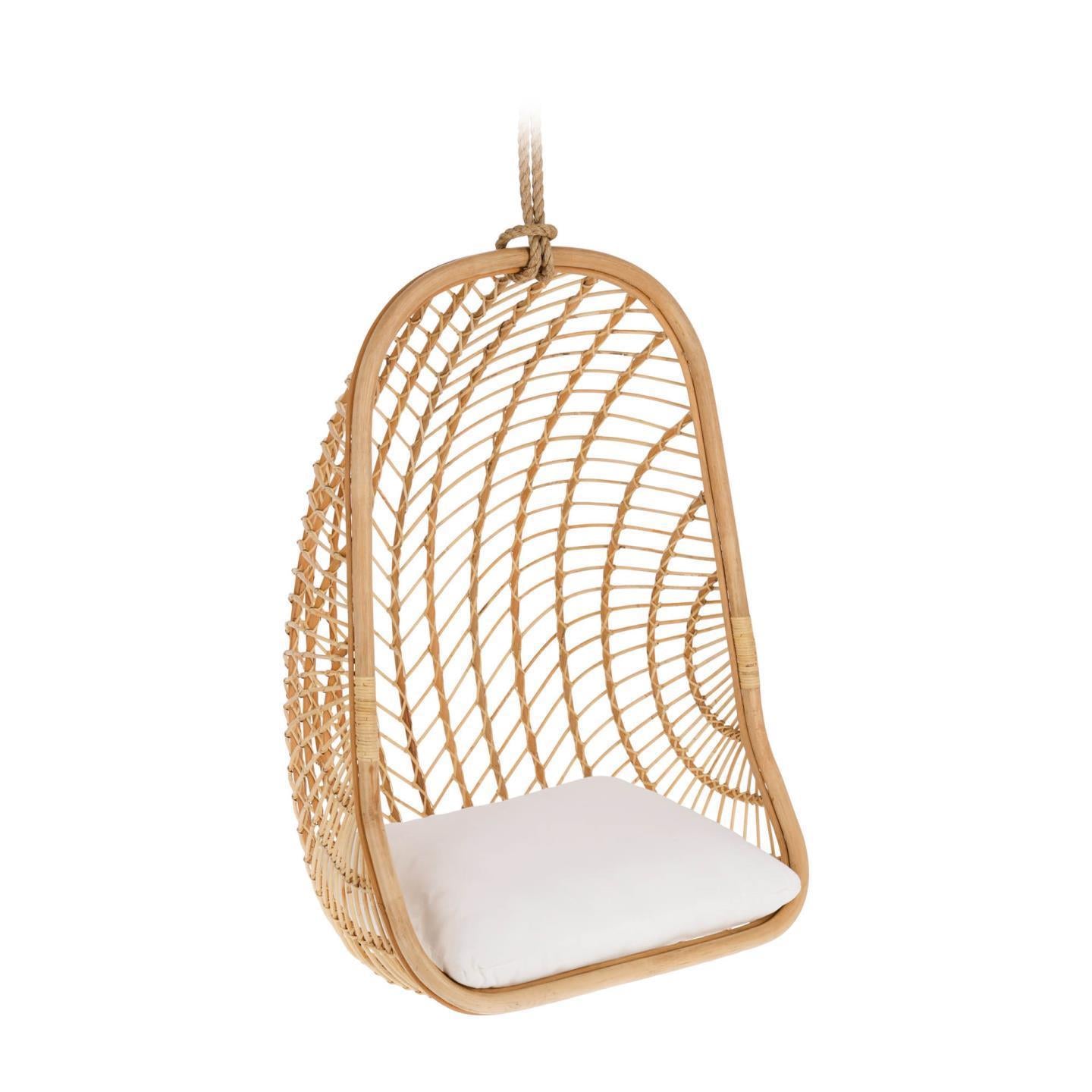 Ekaterina hanging rattan chair - Product Image