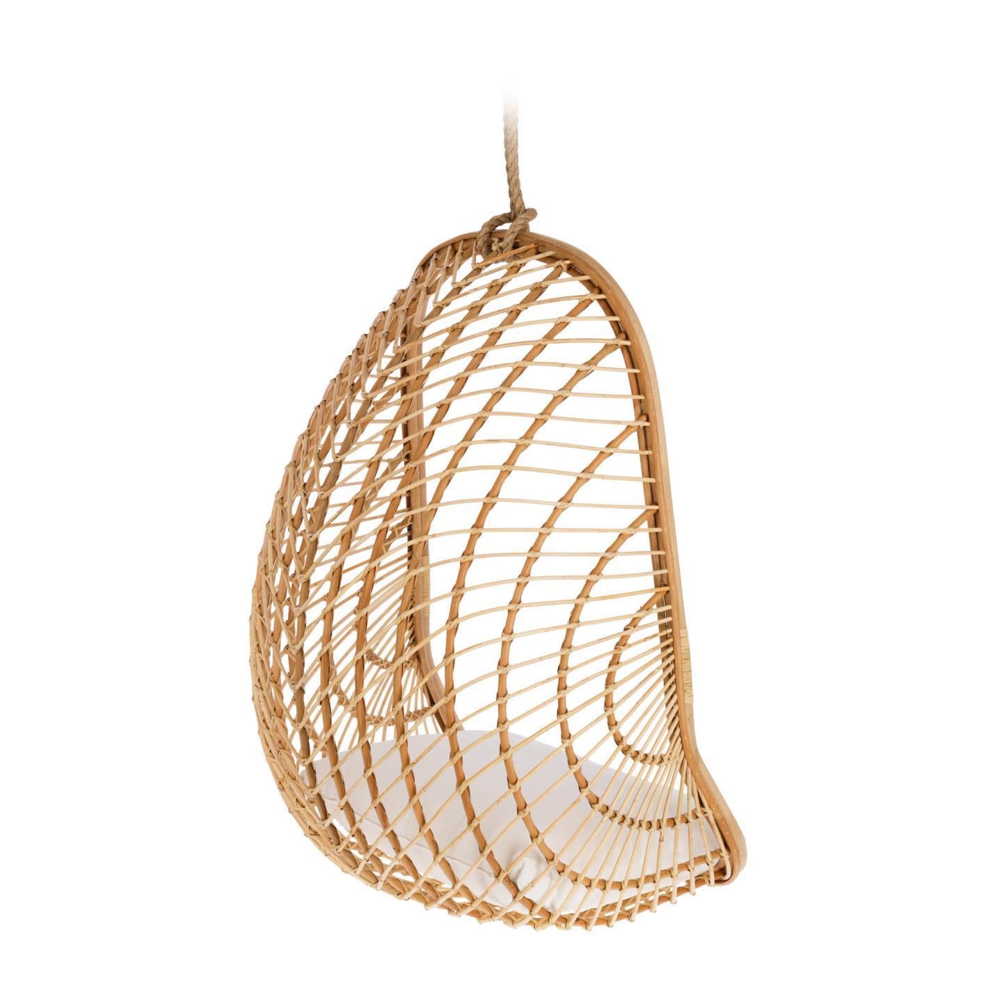 Ekaterina hanging rattan chair - Product Image