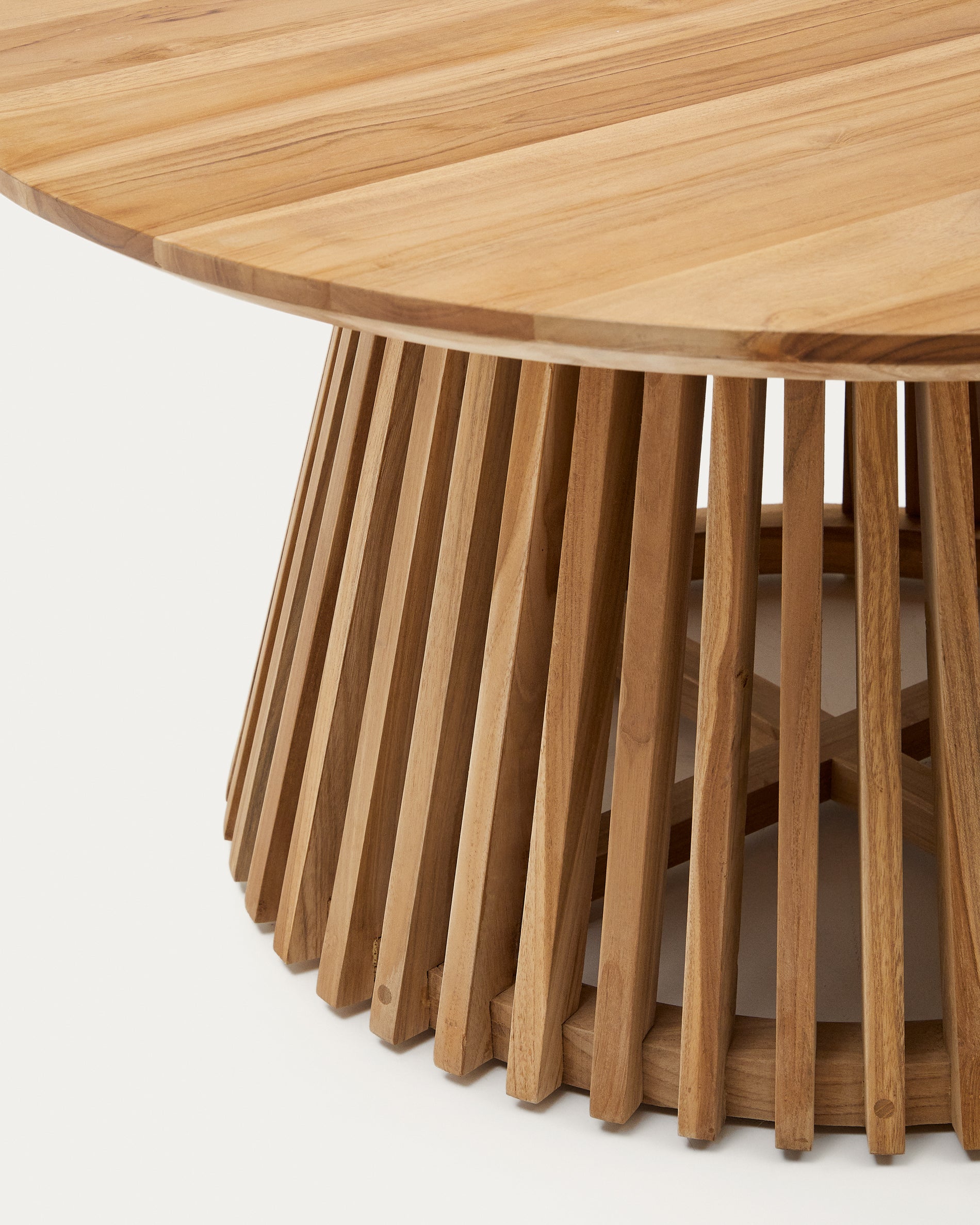 Jeanette Ø 80 cm natural coffee table - Detail
