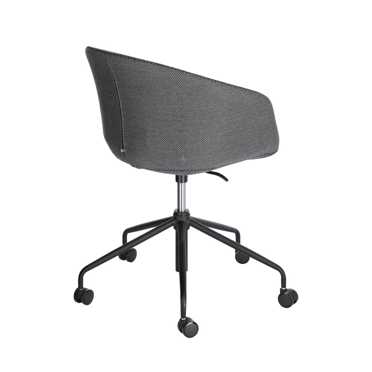 Yvette dark grey office chair - Product Image