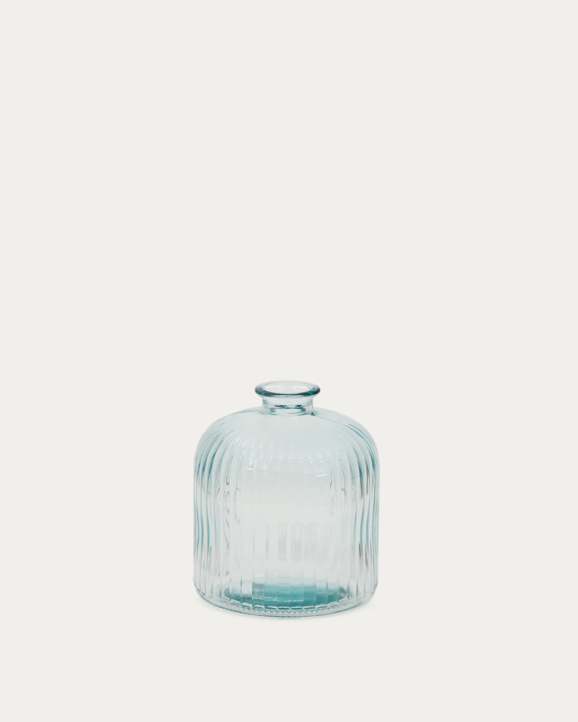Small Marba bottle made from transparent recycled glass - Product View