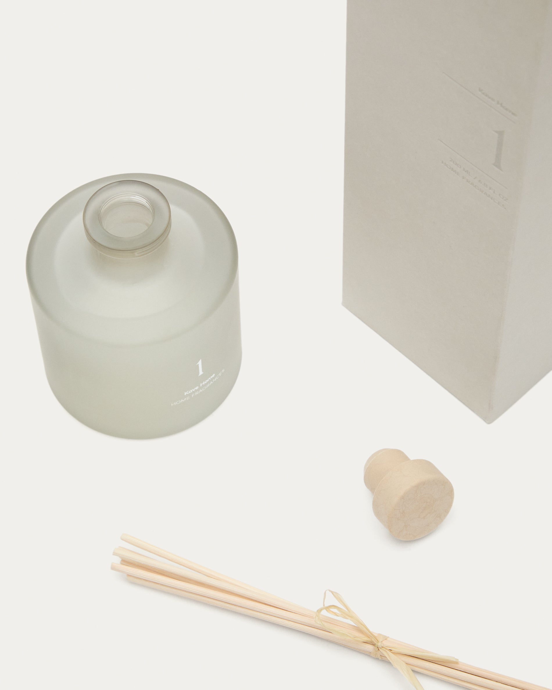200ml Soft Jasmin fragrance reed diffuser - Detail