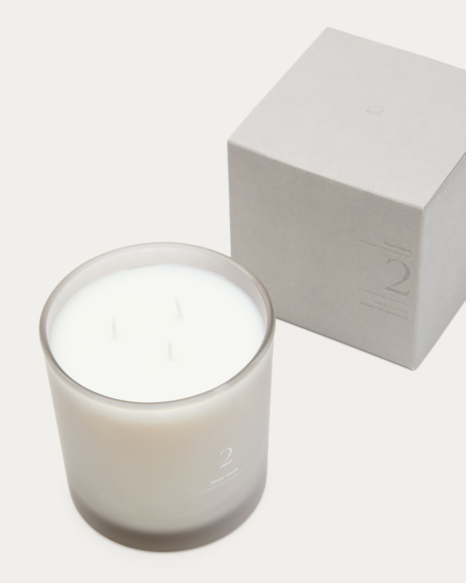 400g Sweet Vanilla scented candle - Detail