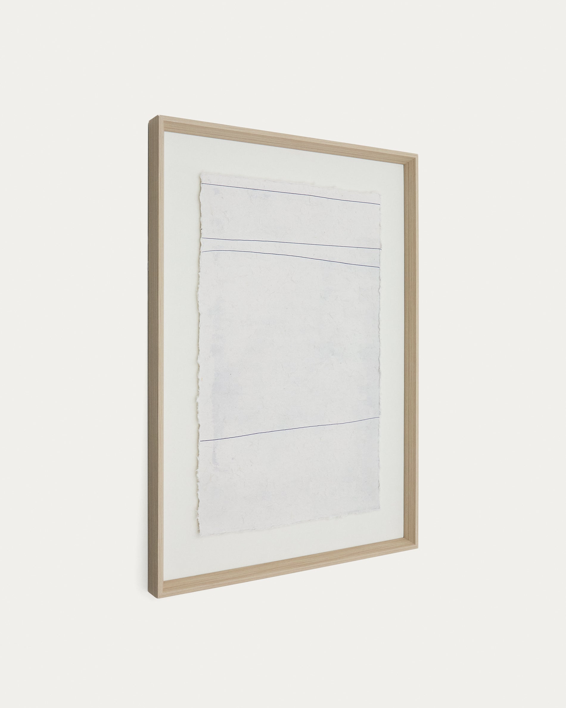 Durkan white picture on recycled paper 50 x 70cm - Product View