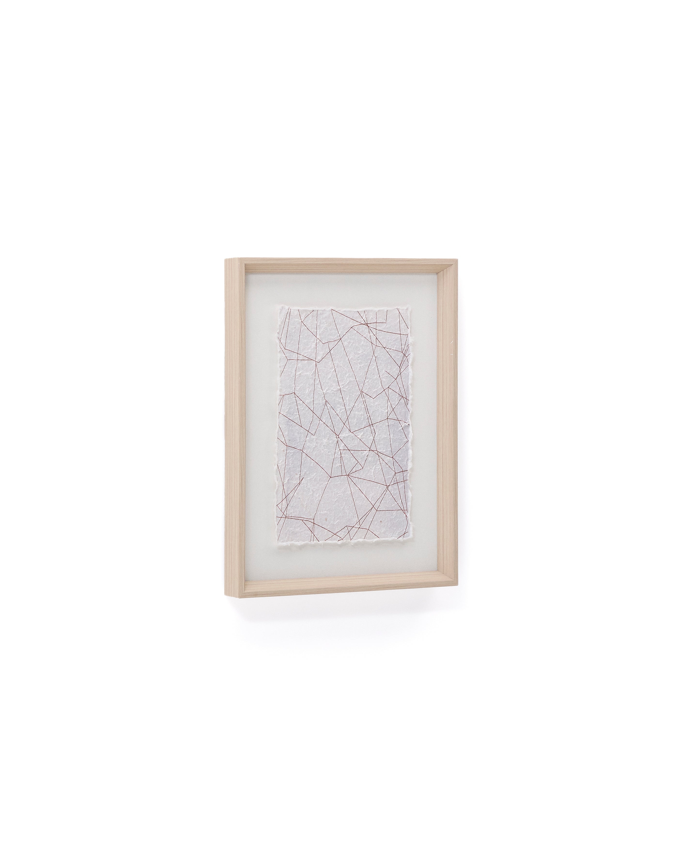 Durkan white picture on recycled paper 30 x 40cm - Product Image