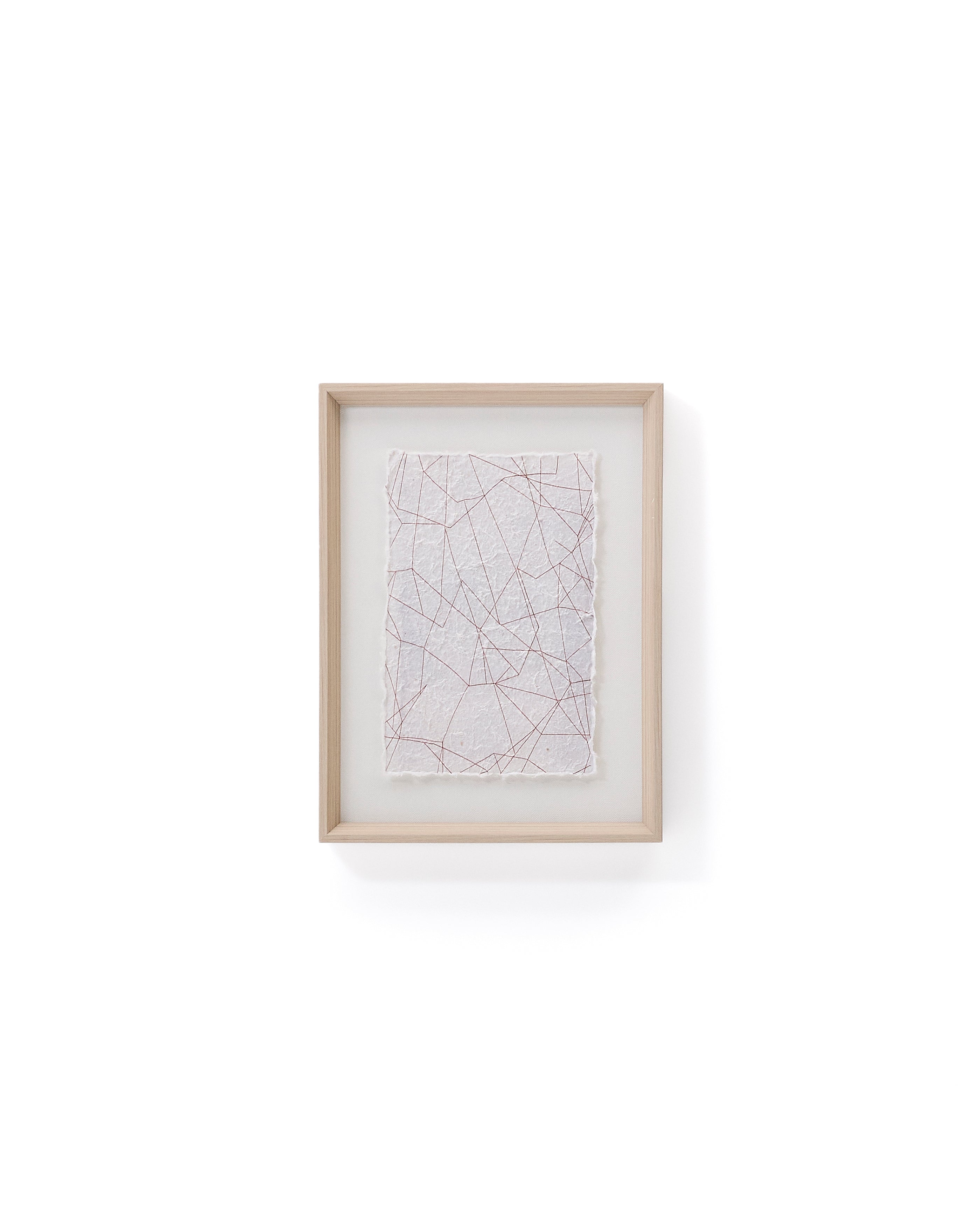 Durkan white picture on recycled paper 30 x 40cm - Product Image