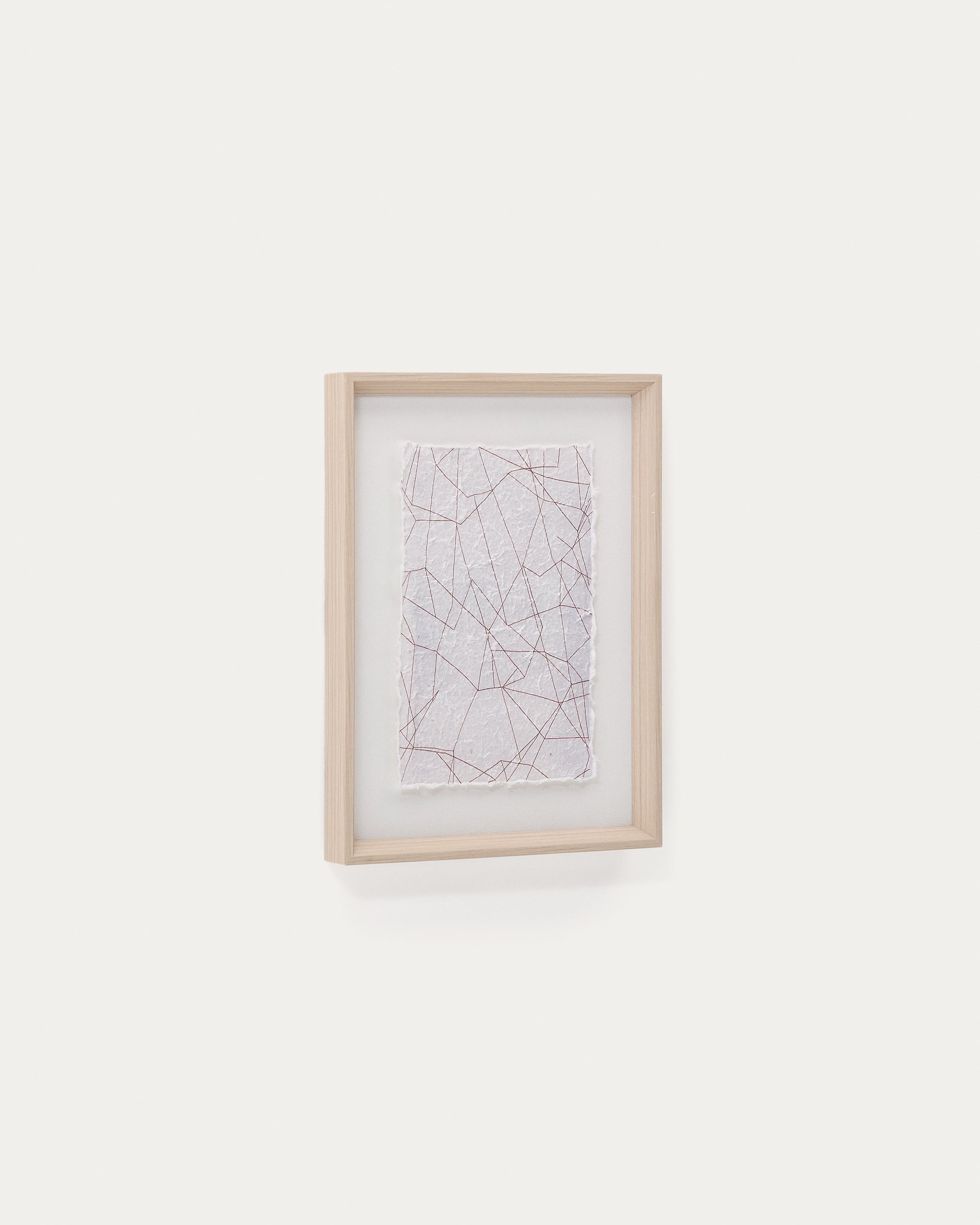 Durkan white picture on recycled paper 30 x 40cm - Product View