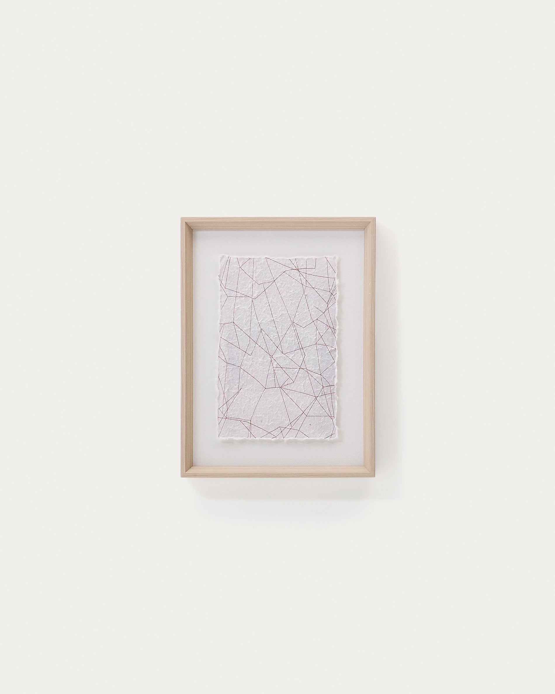 Durkan white picture on recycled paper 30 x 40cm - Product View