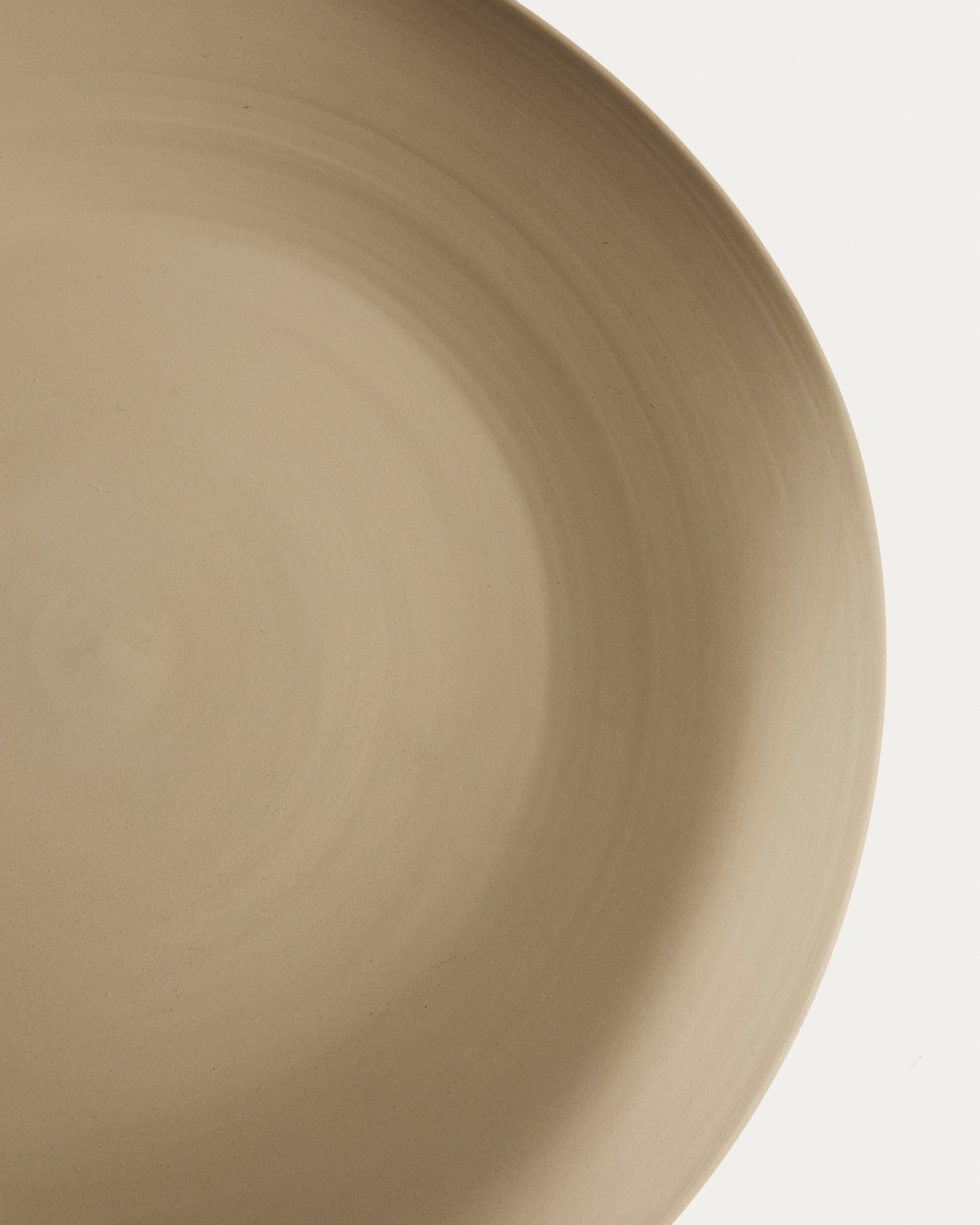 Ebenor beige ceramic centerpiece Ø 53 cm - Detail