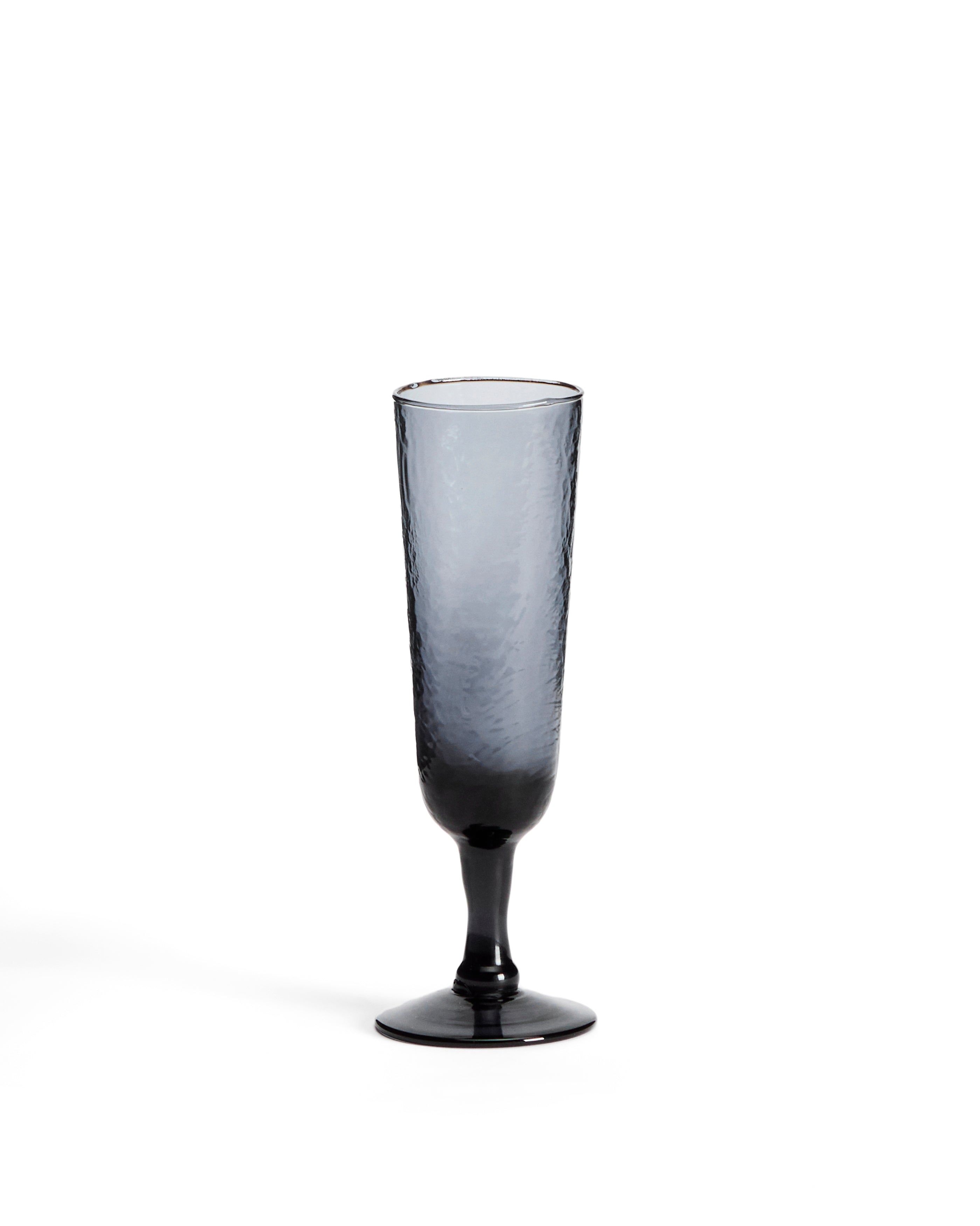 Sileia wine glass made of blue recycled glass - Product Image