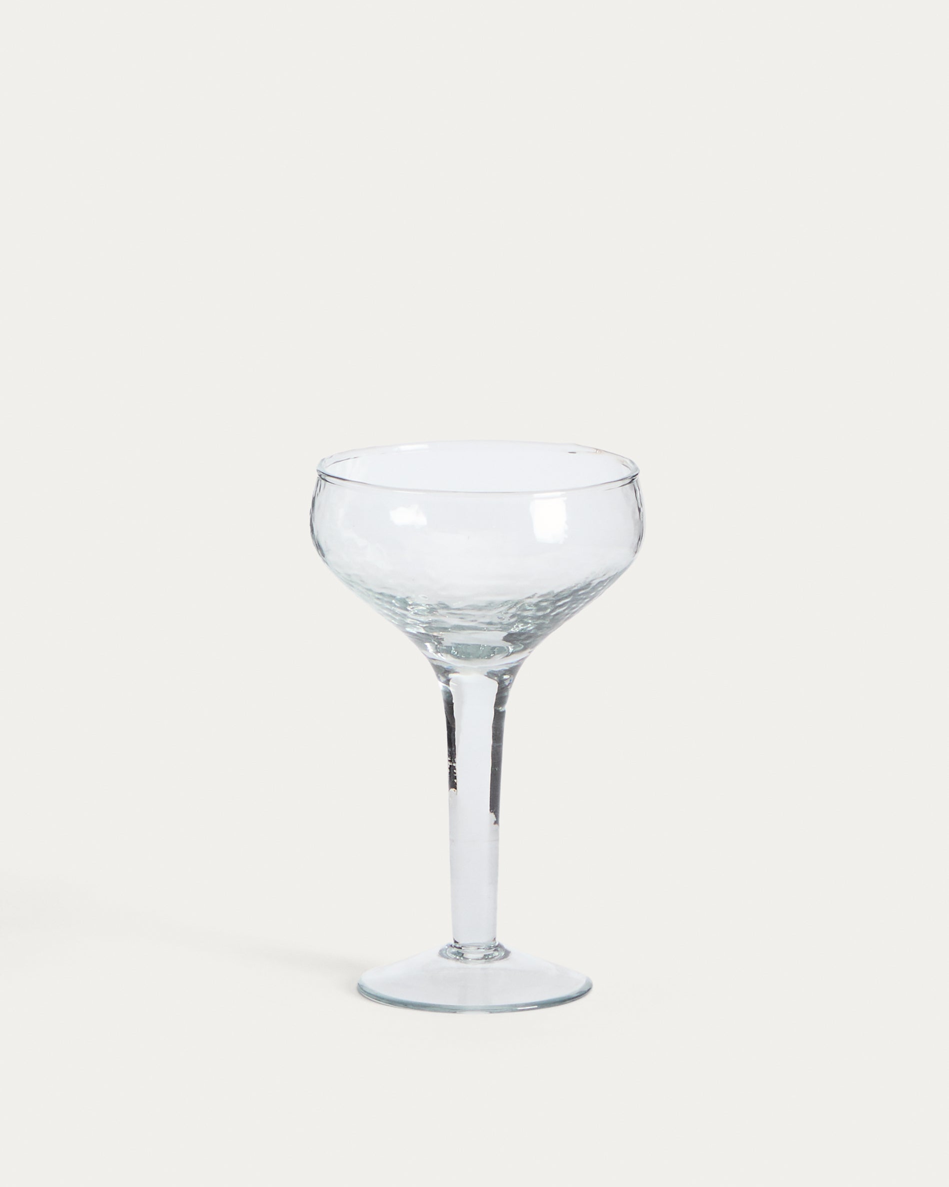 Sileia wine glass made of transparent recycled glass - Product View