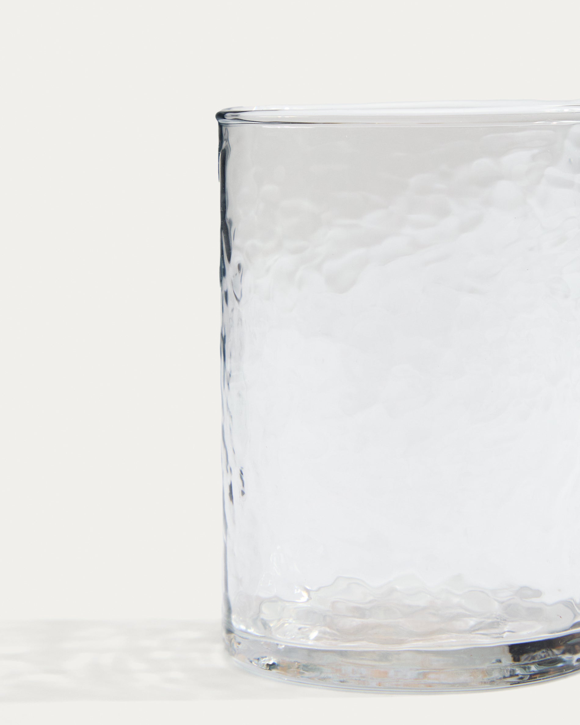 Obila cup made of transparent recycled glass - Detail
