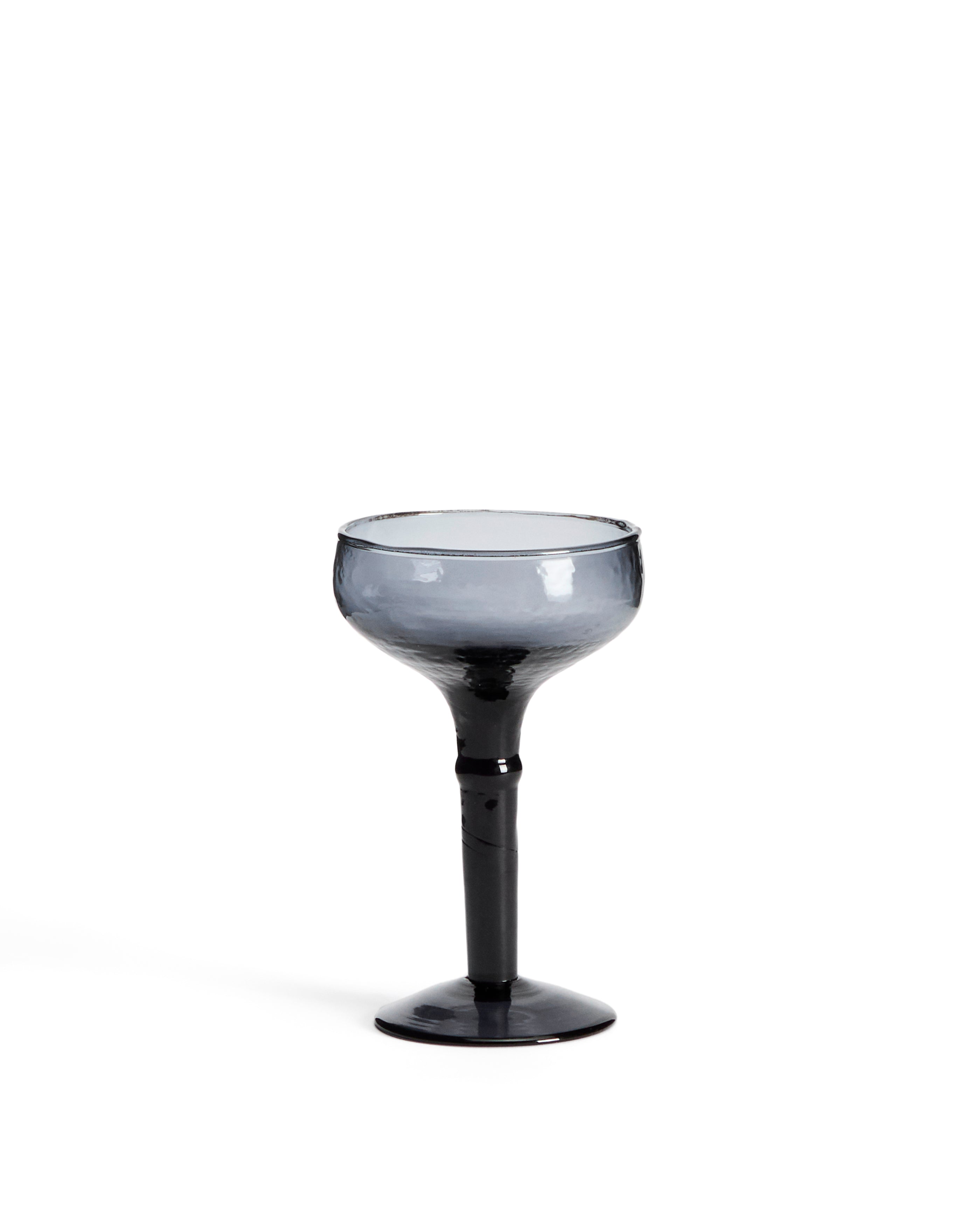 Vinea wine glass made of blue recycled glass - Product Image