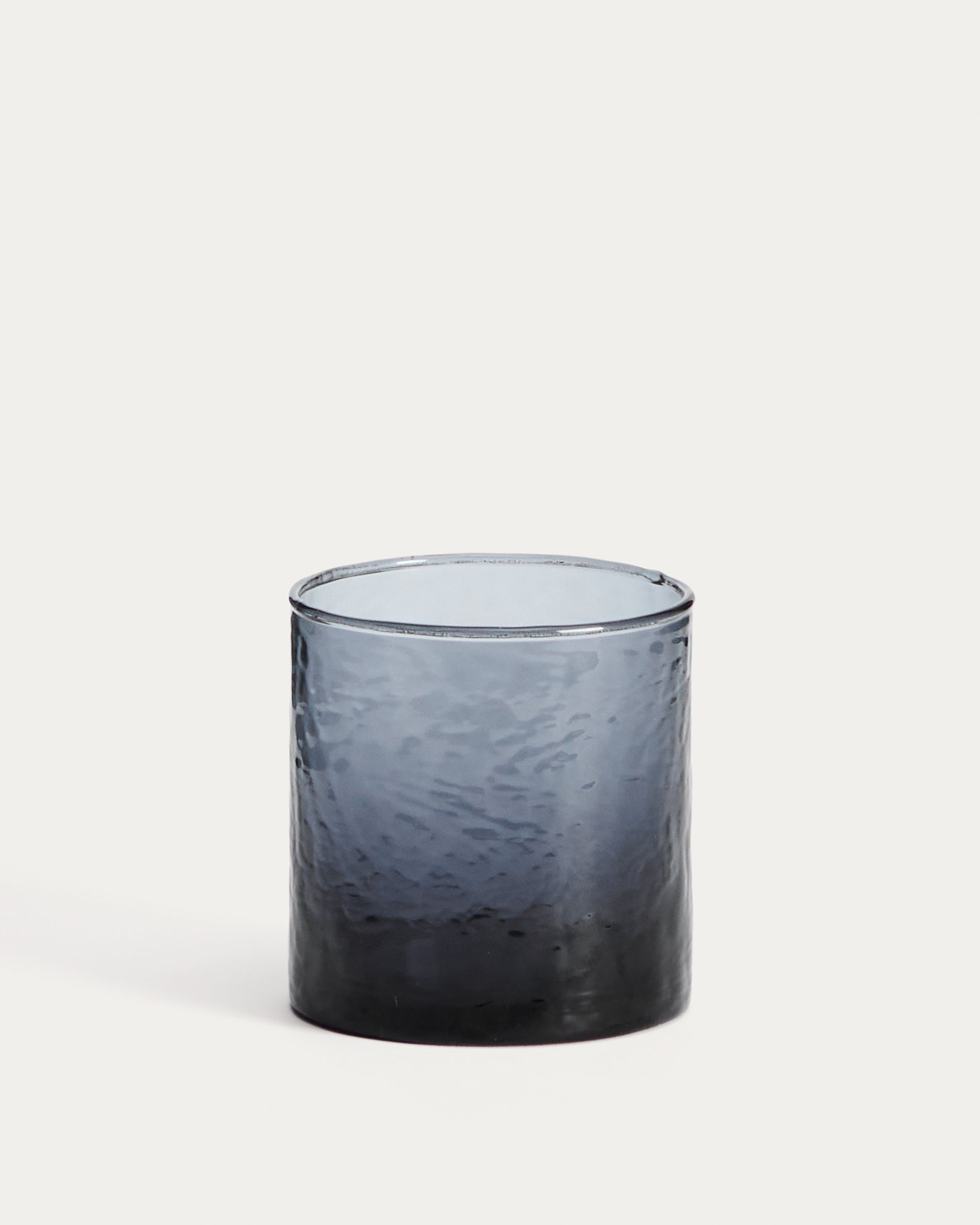 Obila cup made of blue recycled glass - Product View