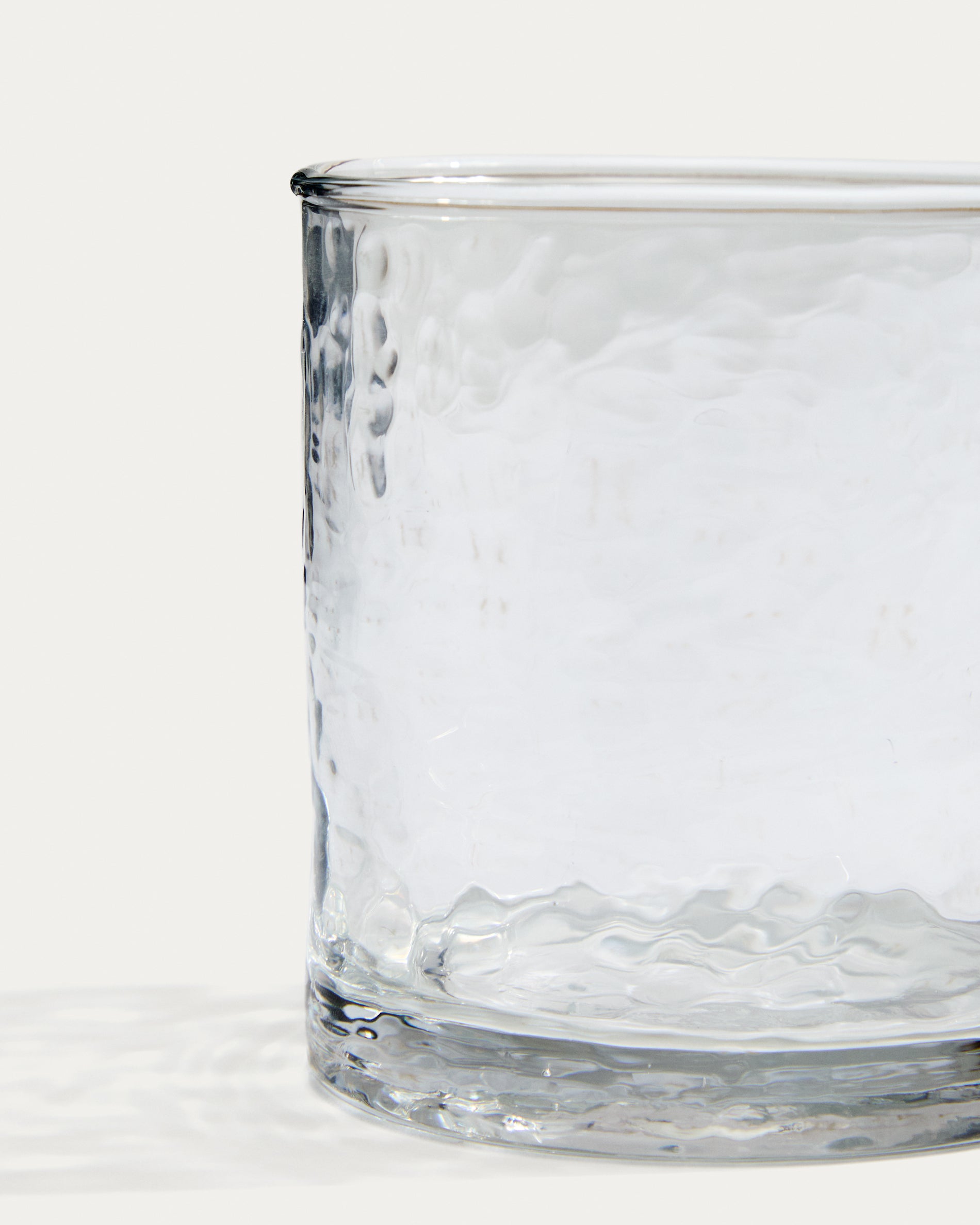 Obila cup made of transparent recycled glass - Detail