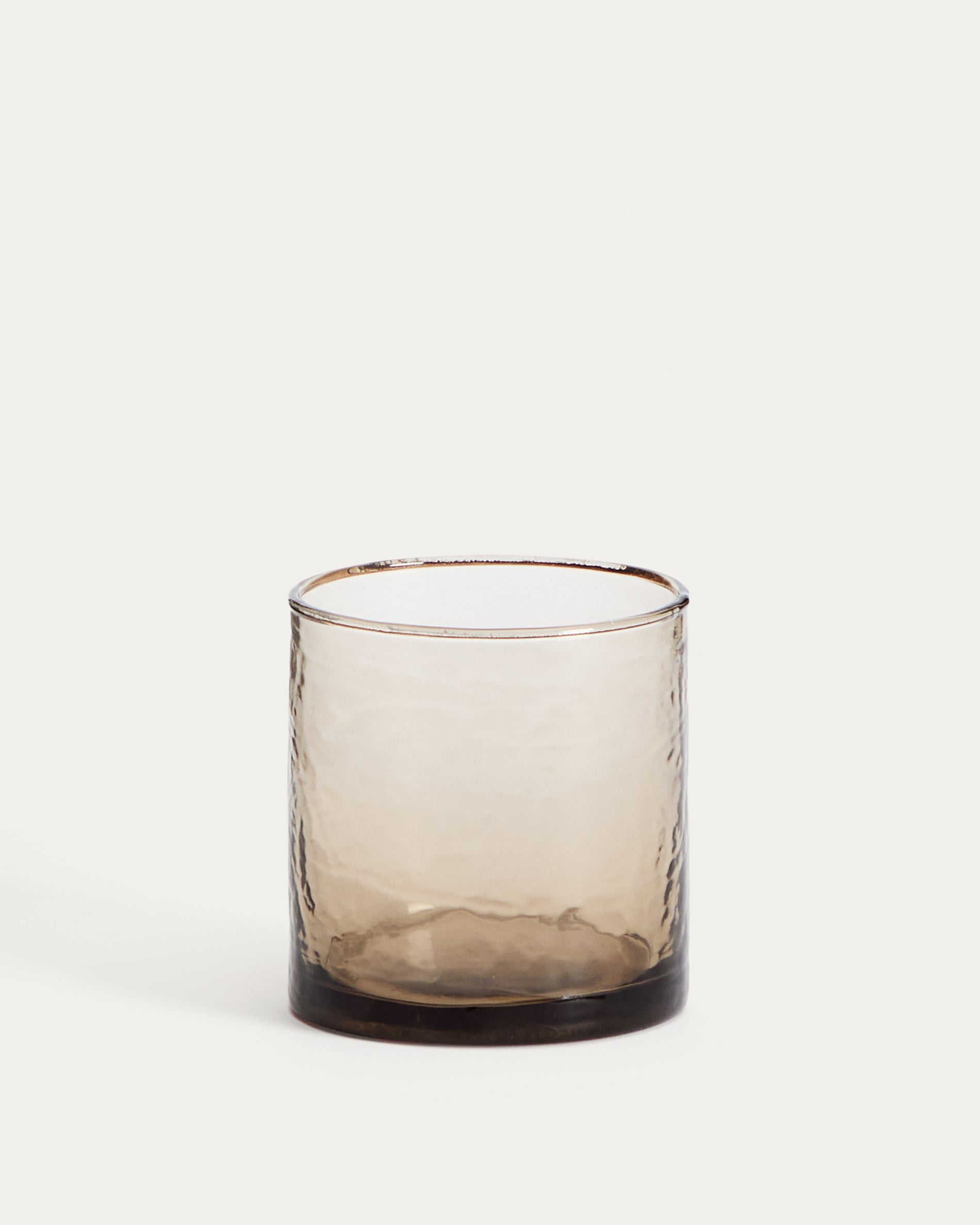 Obila cup made of brown recycled glass - Product View