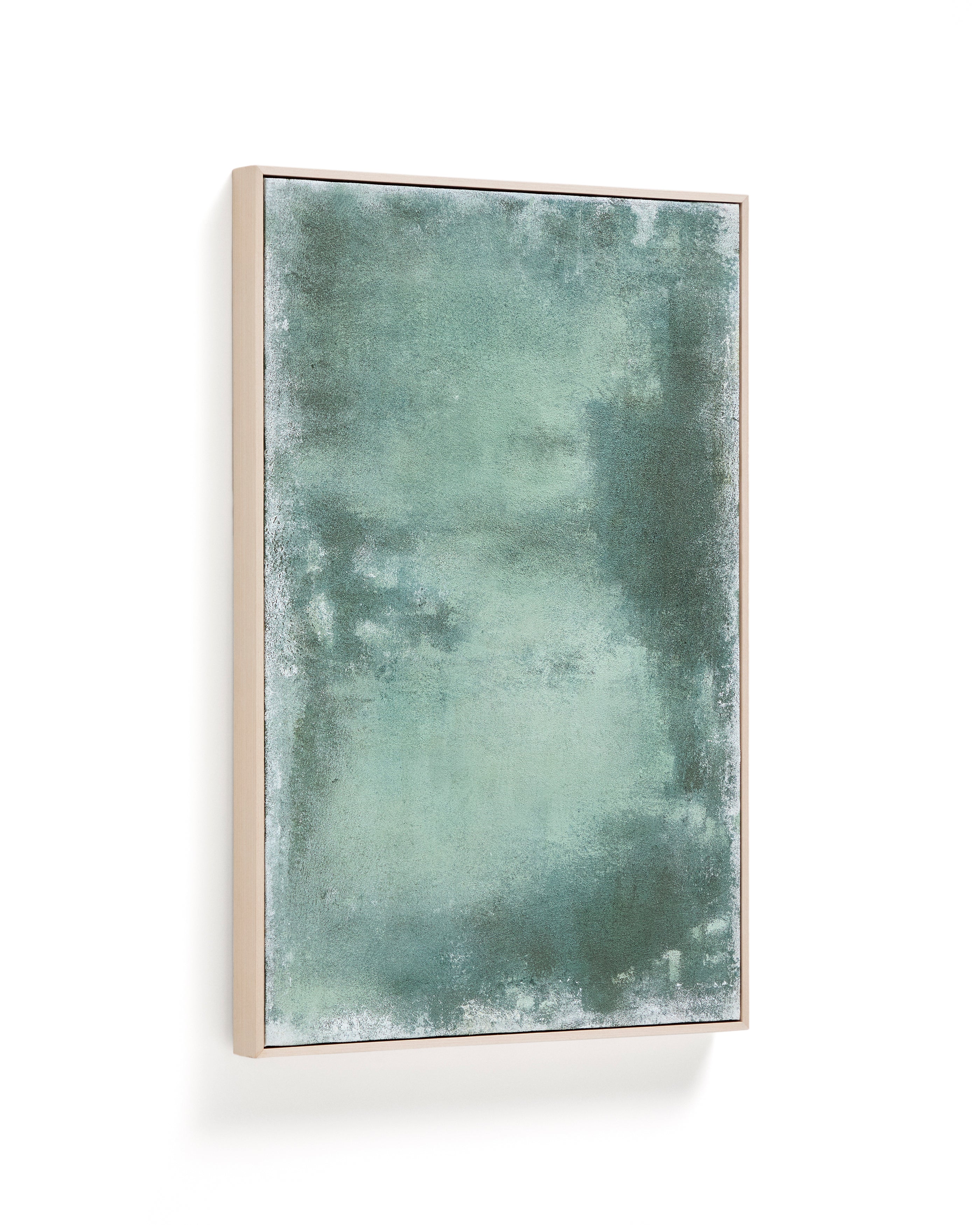 Selnar green abstract picture 60 x 90cm - Product Image