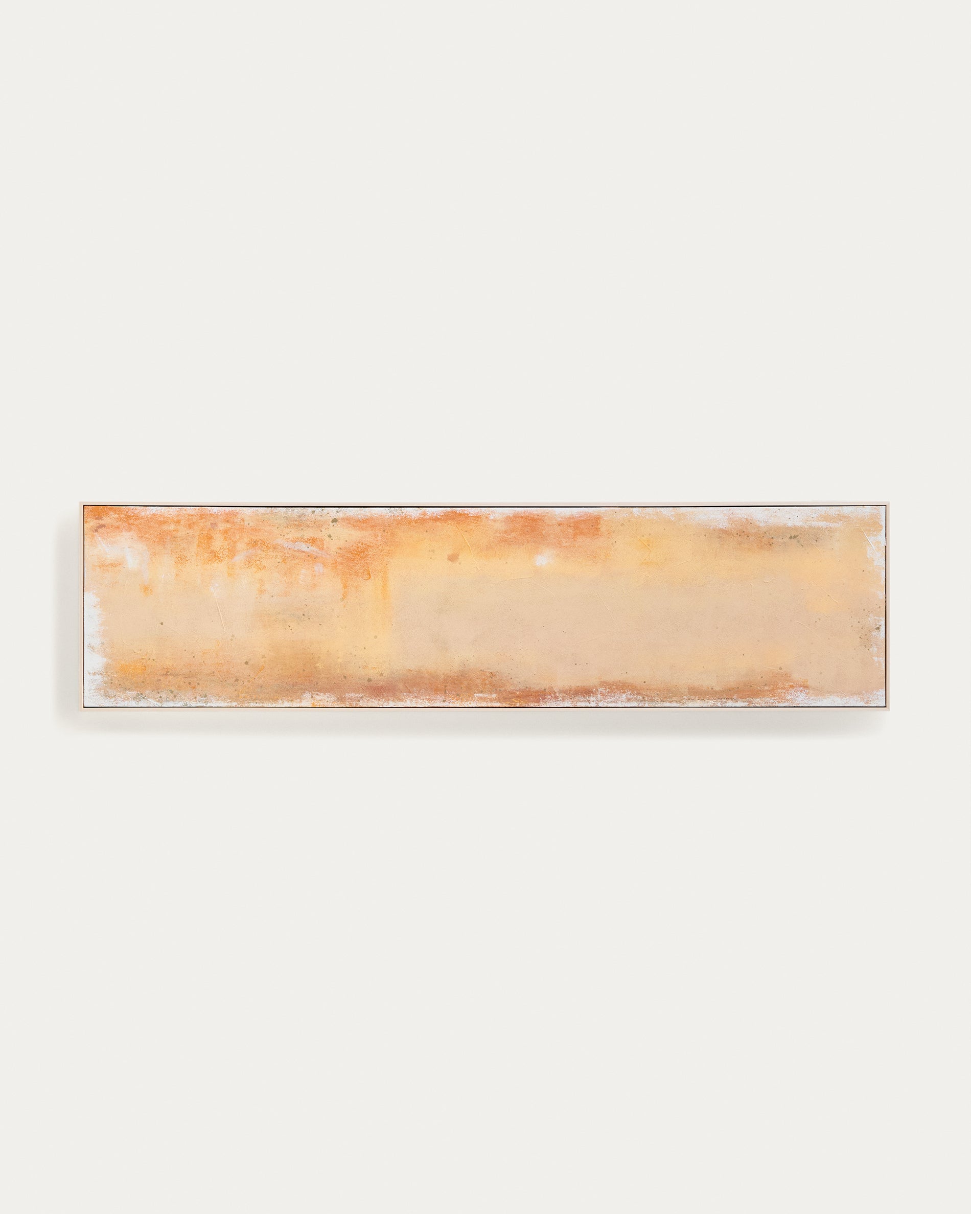 Selnar yellow abstract picture 182 x 47cm - Product View