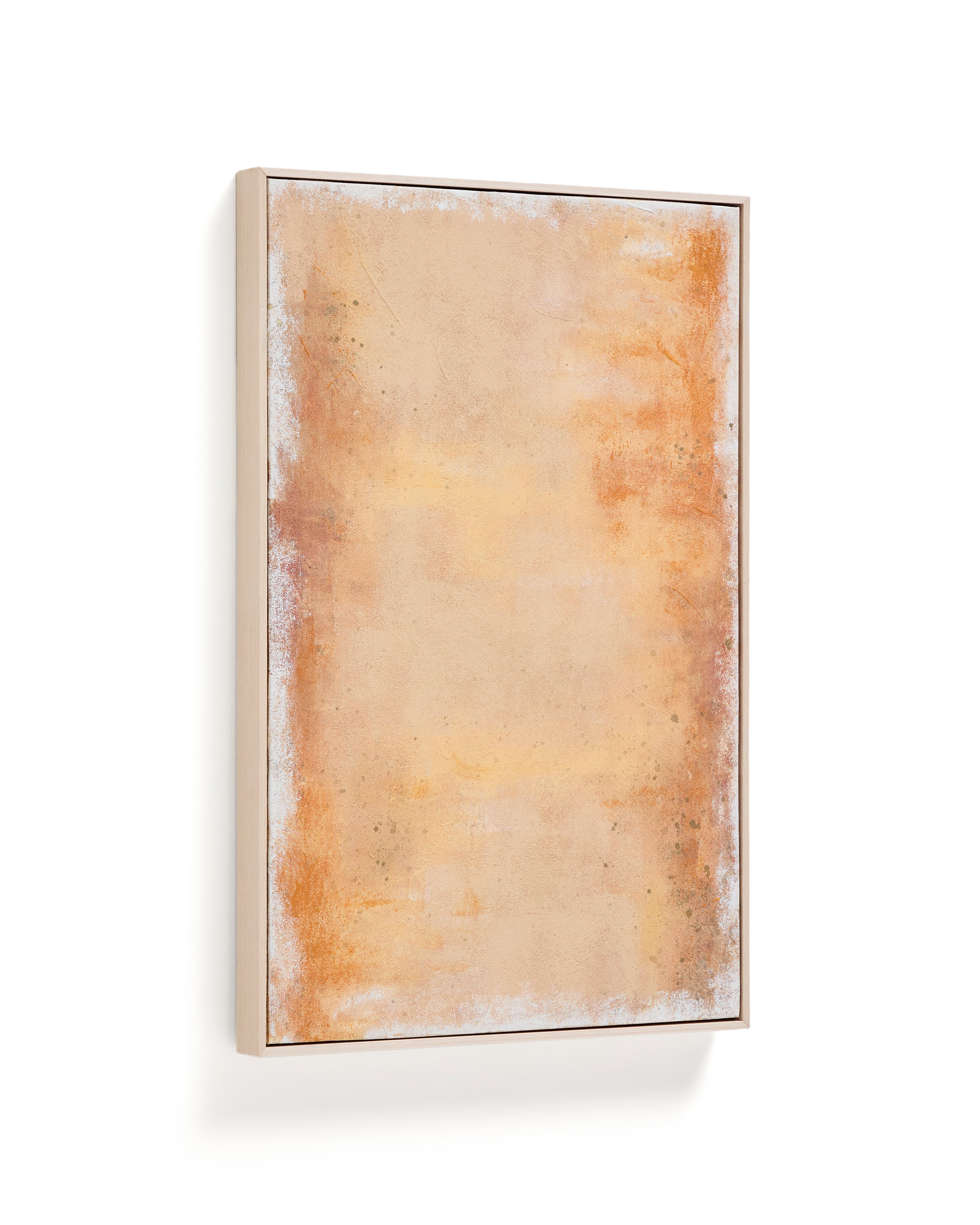 Selnar yellow abstract picture 60 x 90cm - Product Image