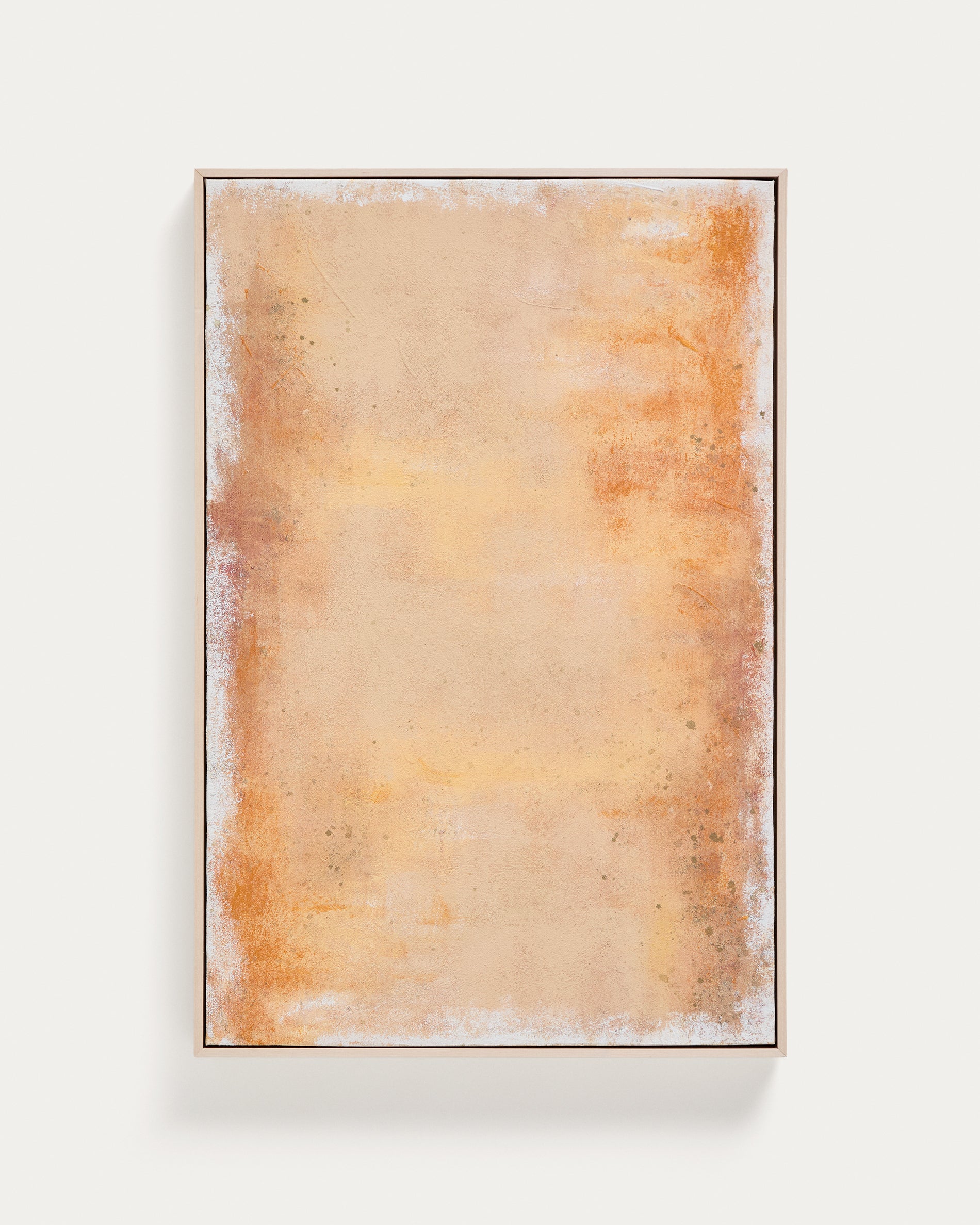 Selnar yellow abstract picture 60 x 90cm - Product View