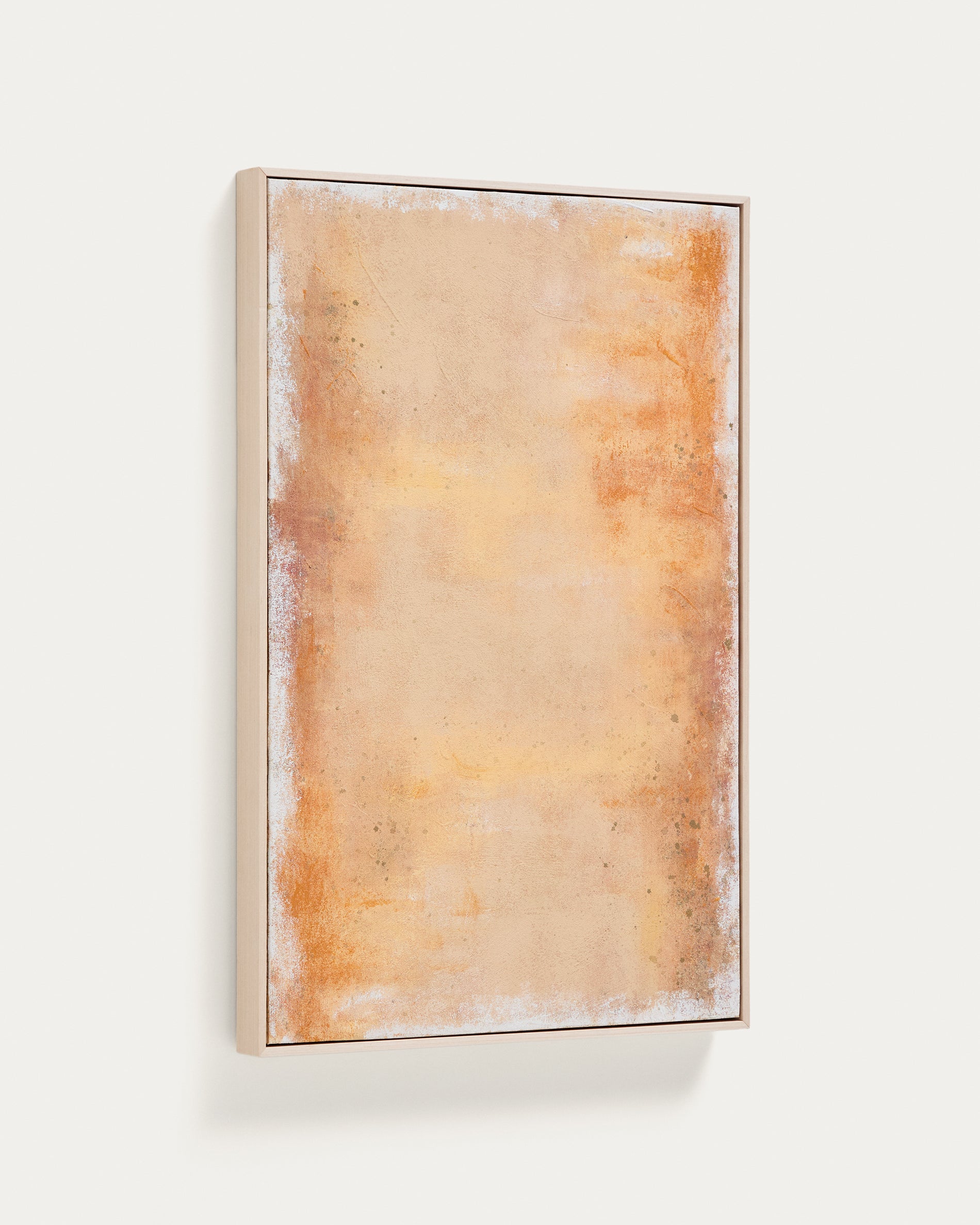 Selnar yellow abstract picture 60 x 90cm - Product View