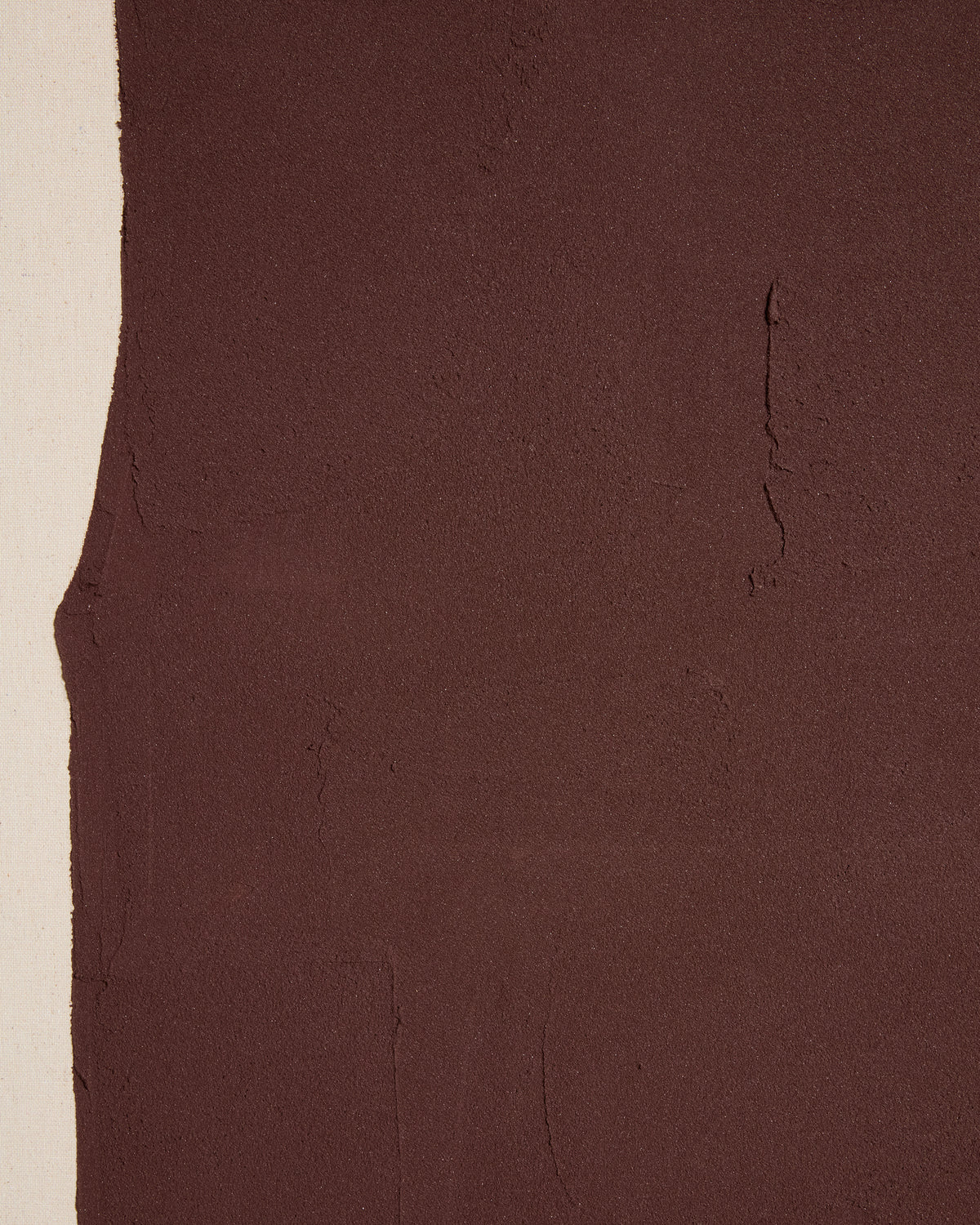 Irden hand-painted abstract picture in burgundy 120 x 200cm - Detail