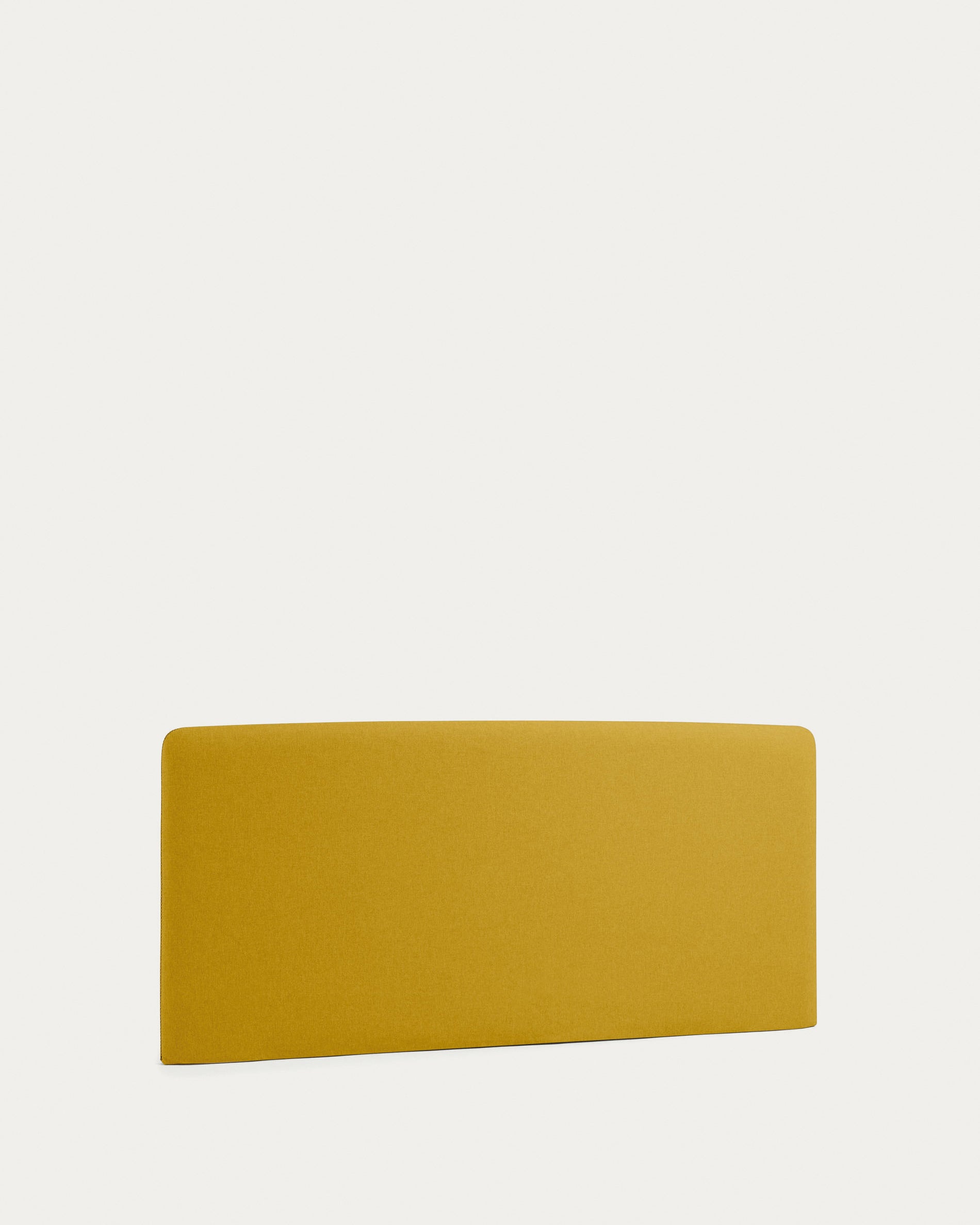 Dyla headboard with removable cover in mustard, for 150 cm beds FSC Mix Credit - Product View