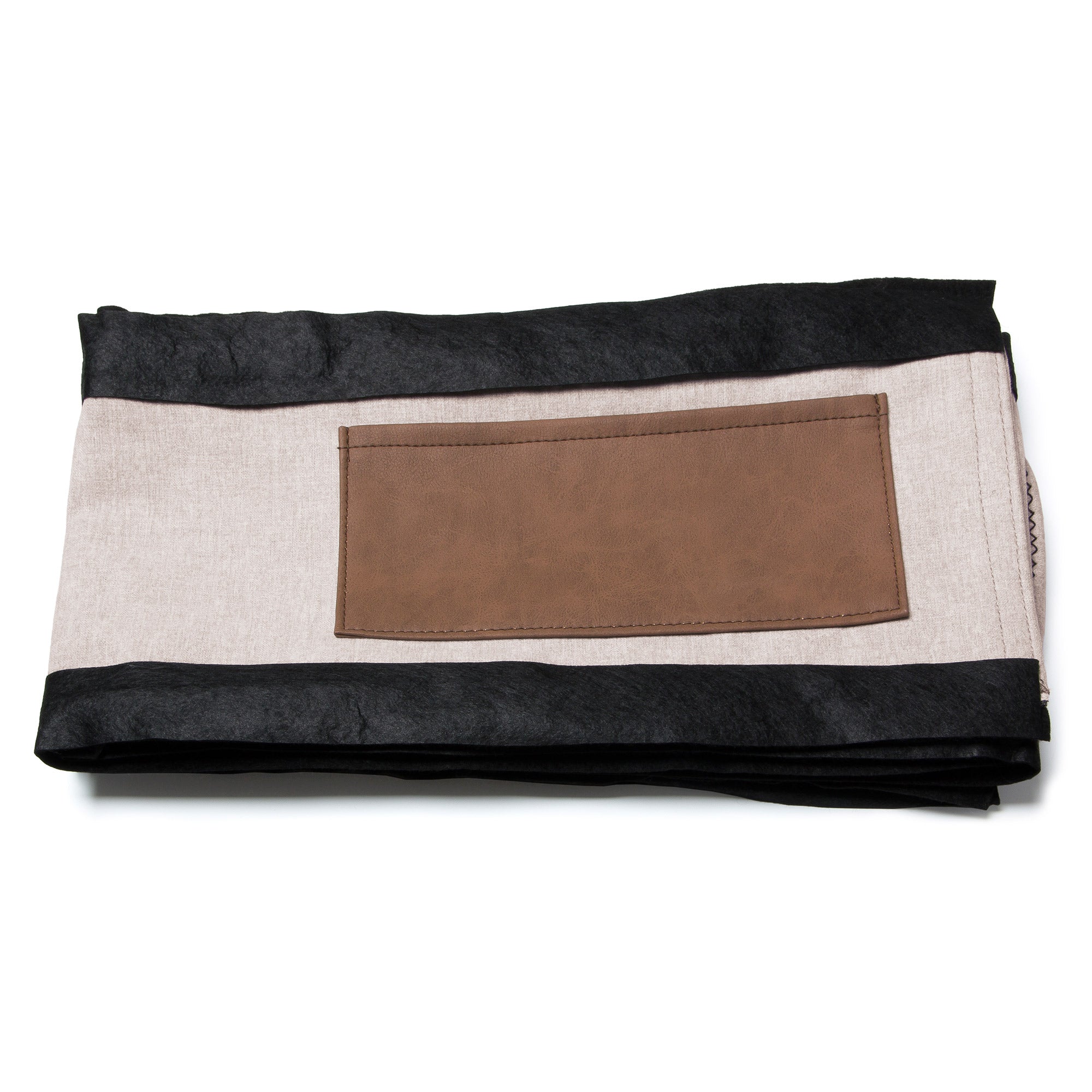 Dyla bed cover for a 150 x 190 cm mattress in beige - Product Image