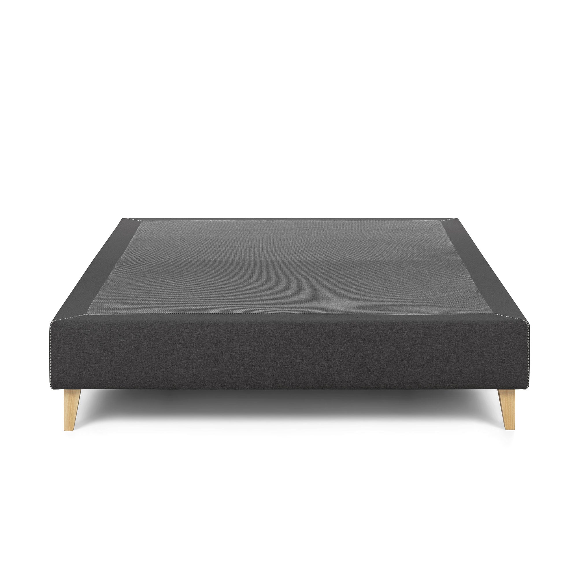 Nikos bed base cover fabric graphite 180 x 200 cm - Product Image