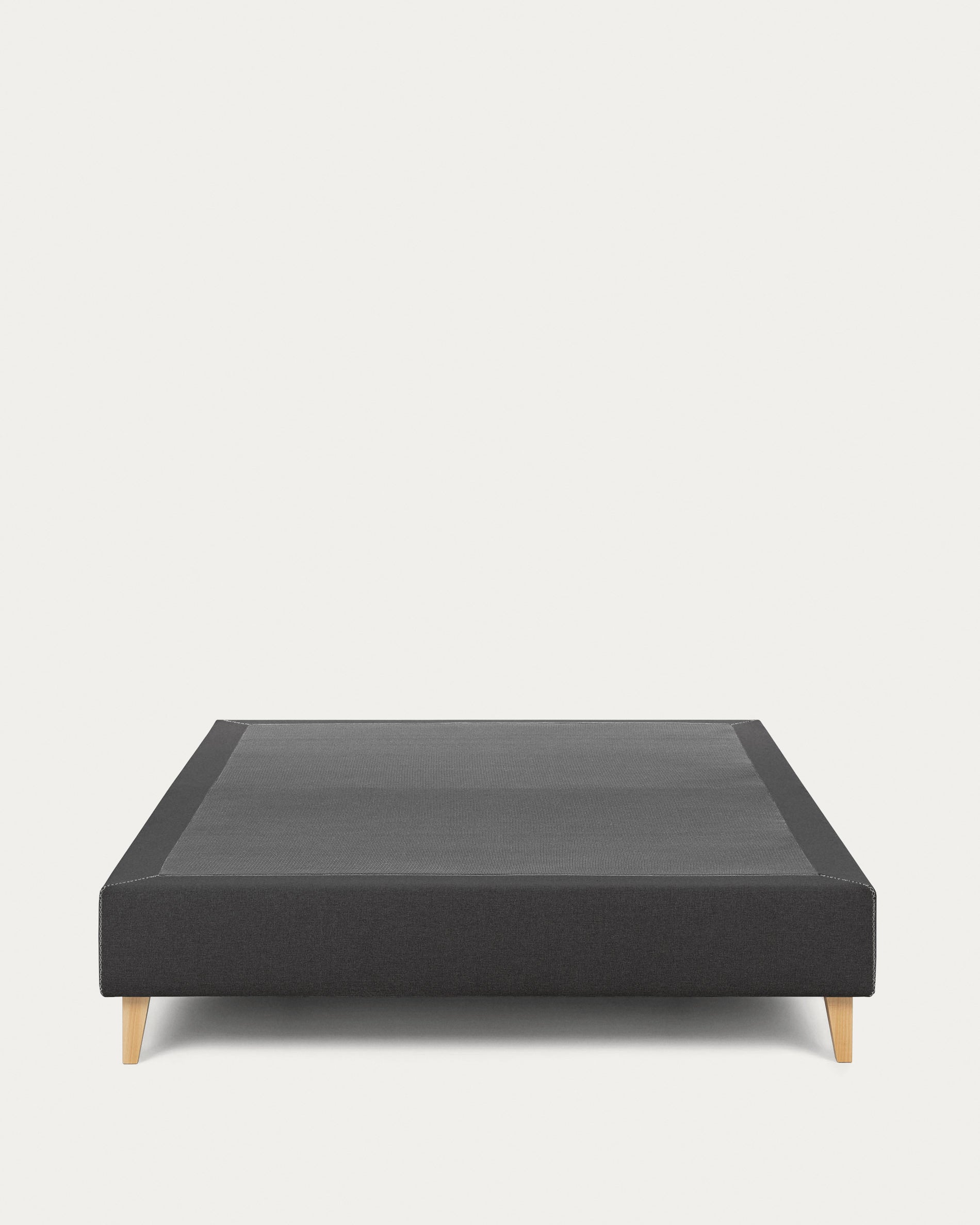 Nikos bed base cover fabric graphite 180 x 200 cm - Product View
